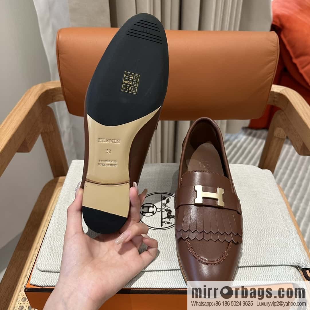 Hermès H Classic Loafers