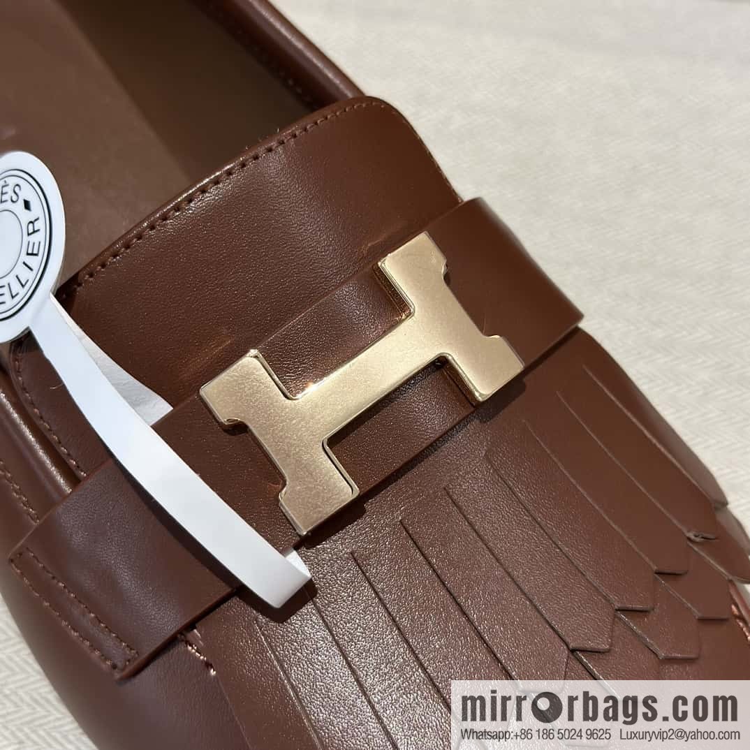 Hermès H Classic Loafers