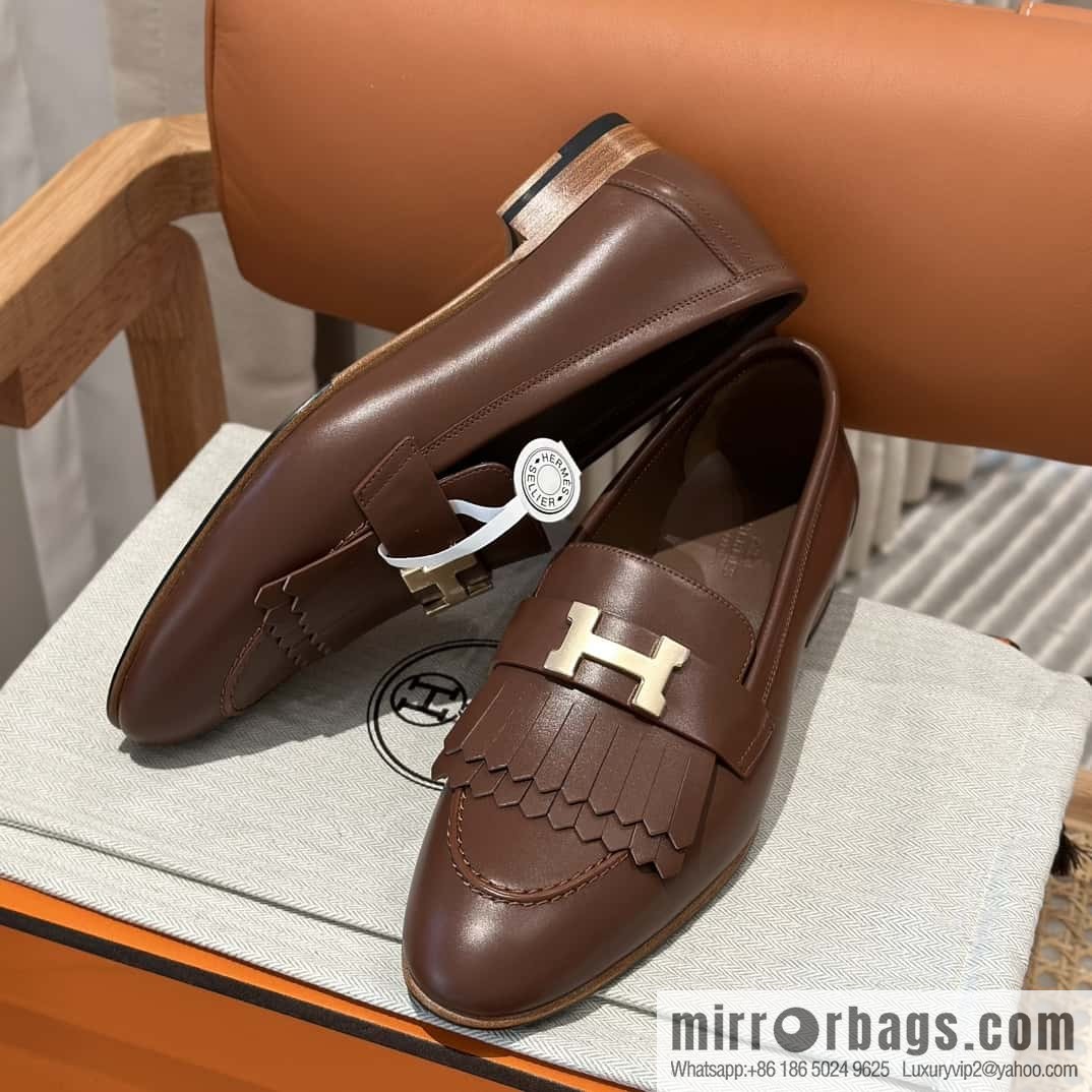 Hermès H Classic Loafers