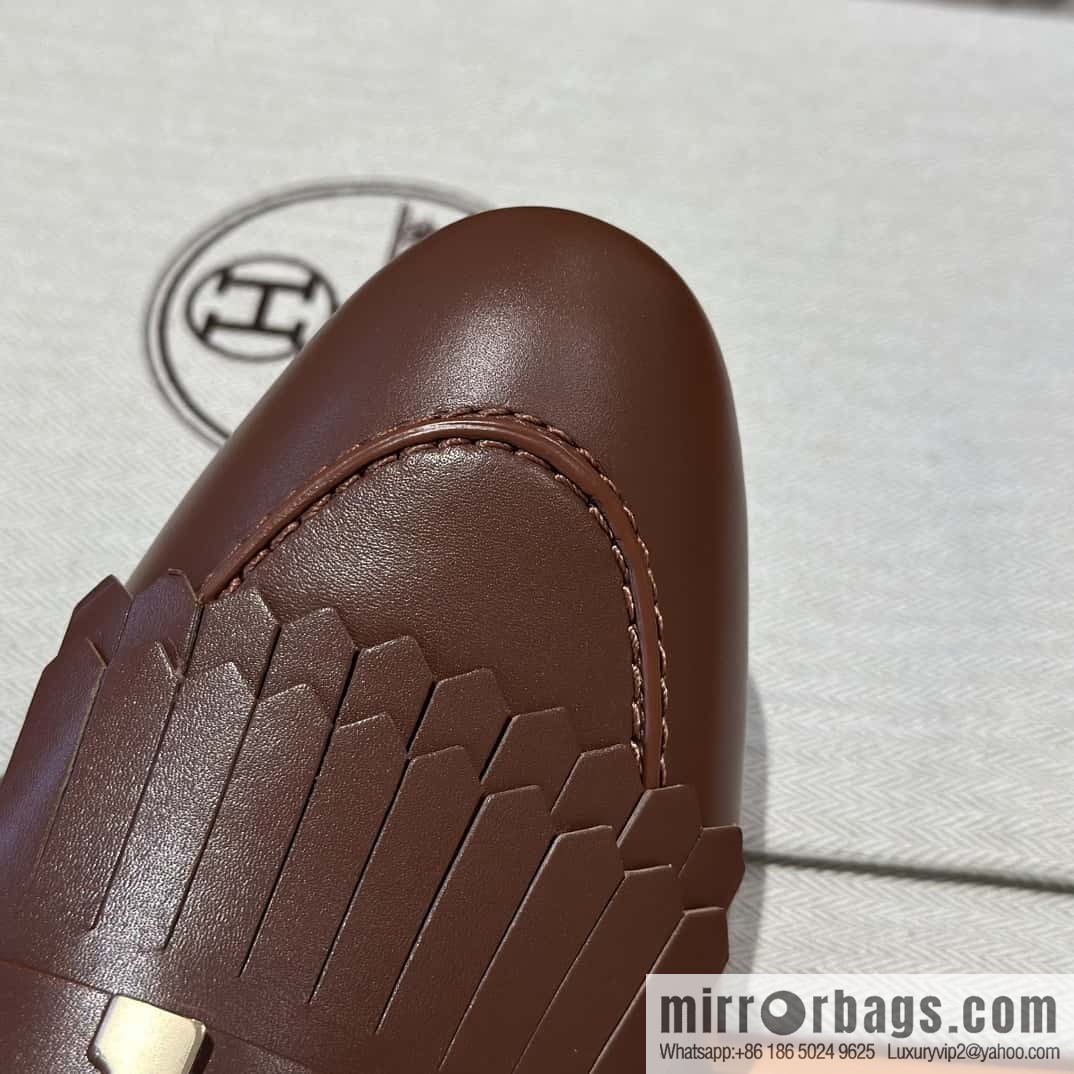 Hermès H Classic Loafers