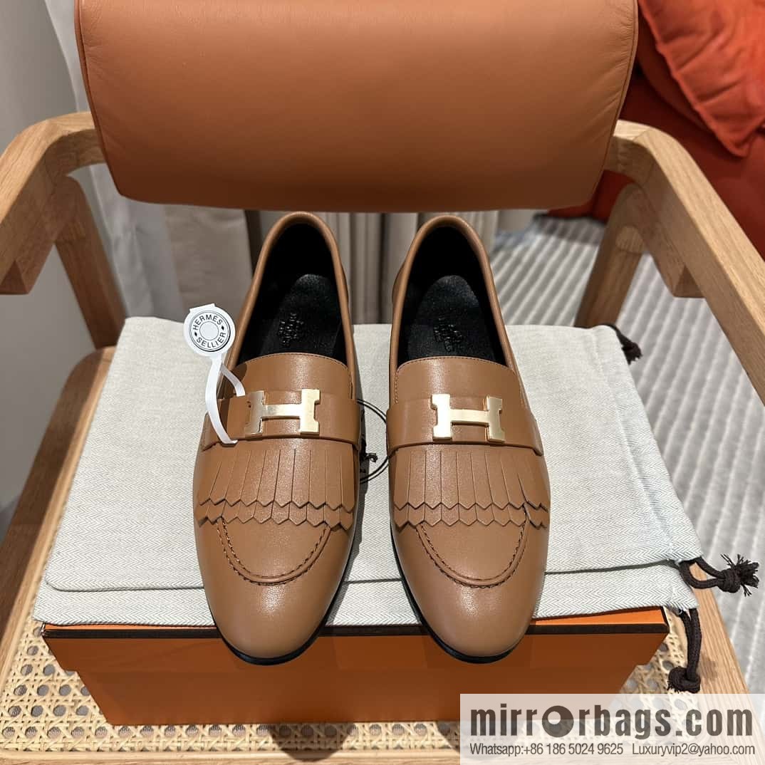 Hermès H Classic Loafers