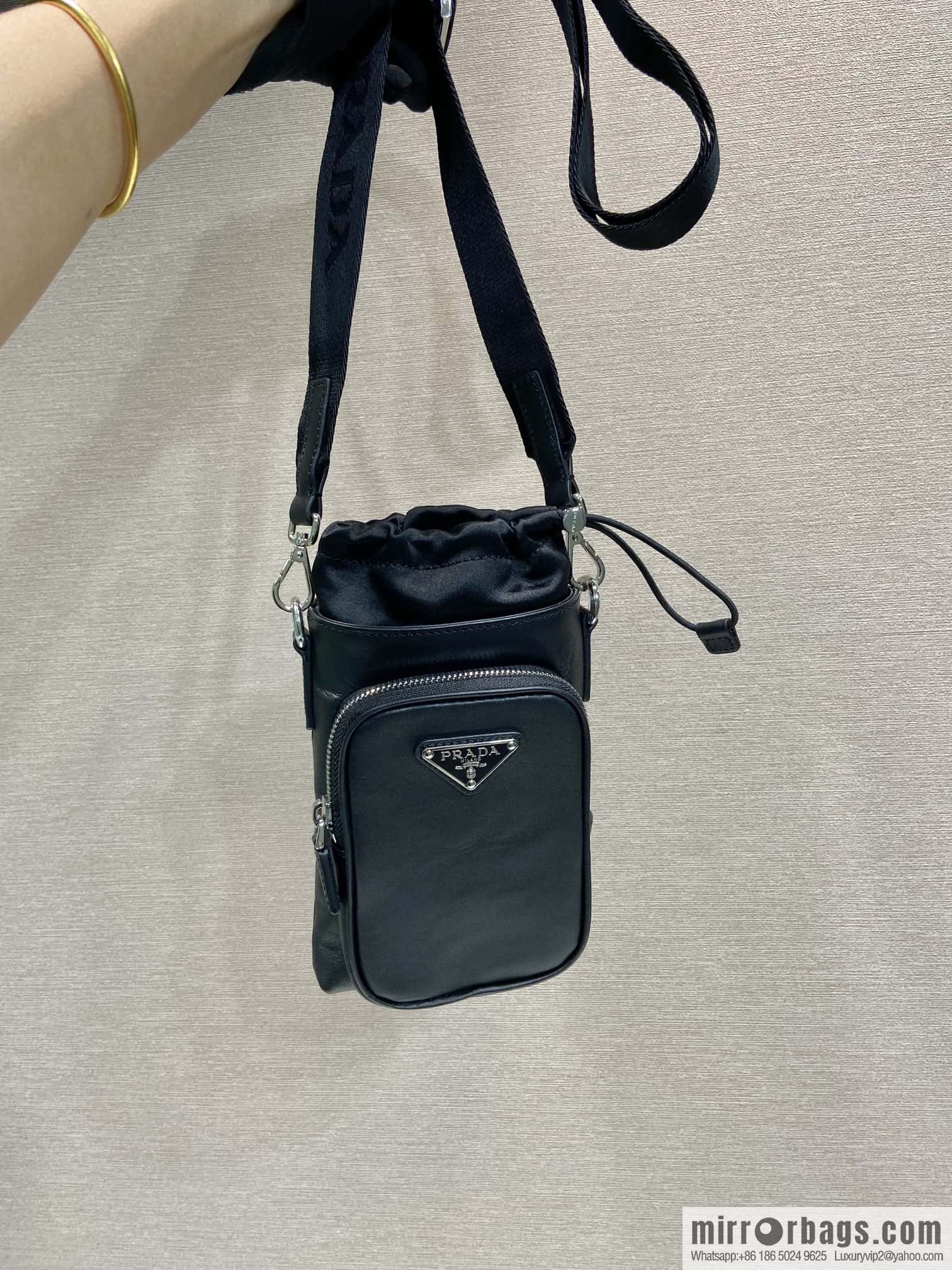 PRADA Prada new mobile phone case bag 2ZH155 Napa leather