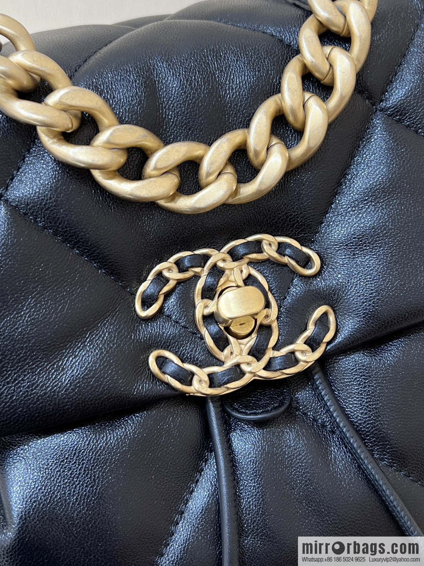 CHANEL 24C early spring vacation series 19 double backpack AS4223