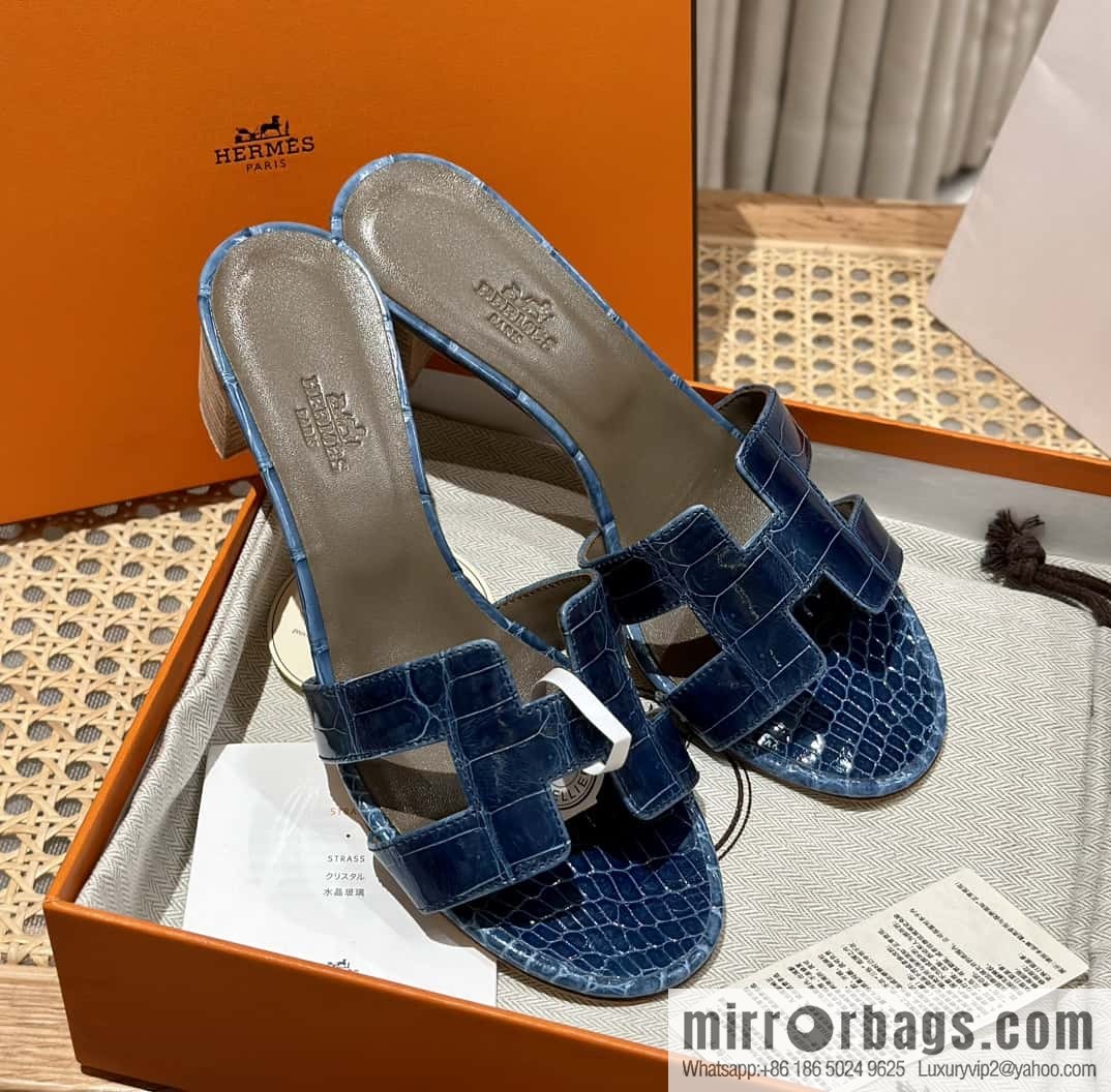 Hermès Crocodile 🐊 slippers