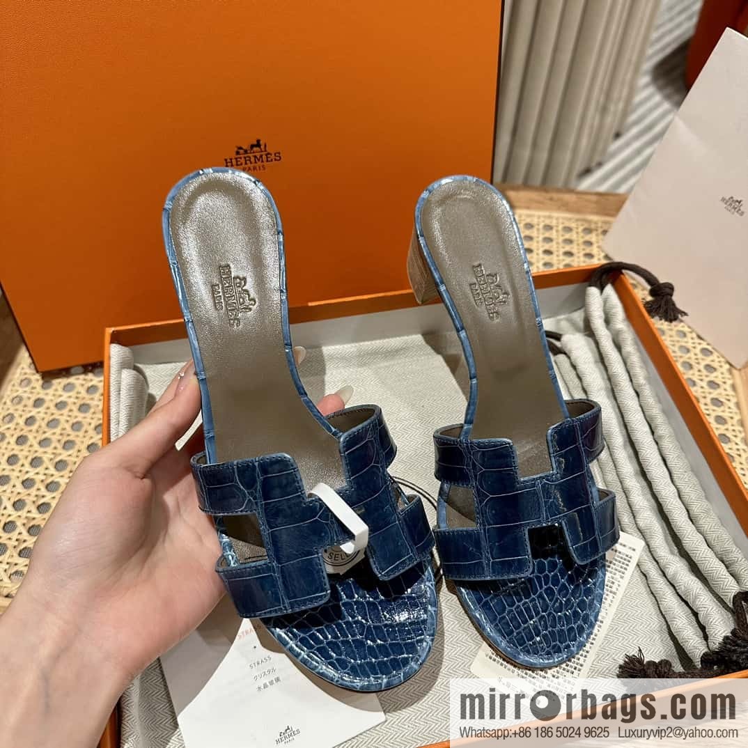Hermès Crocodile 🐊 slippers