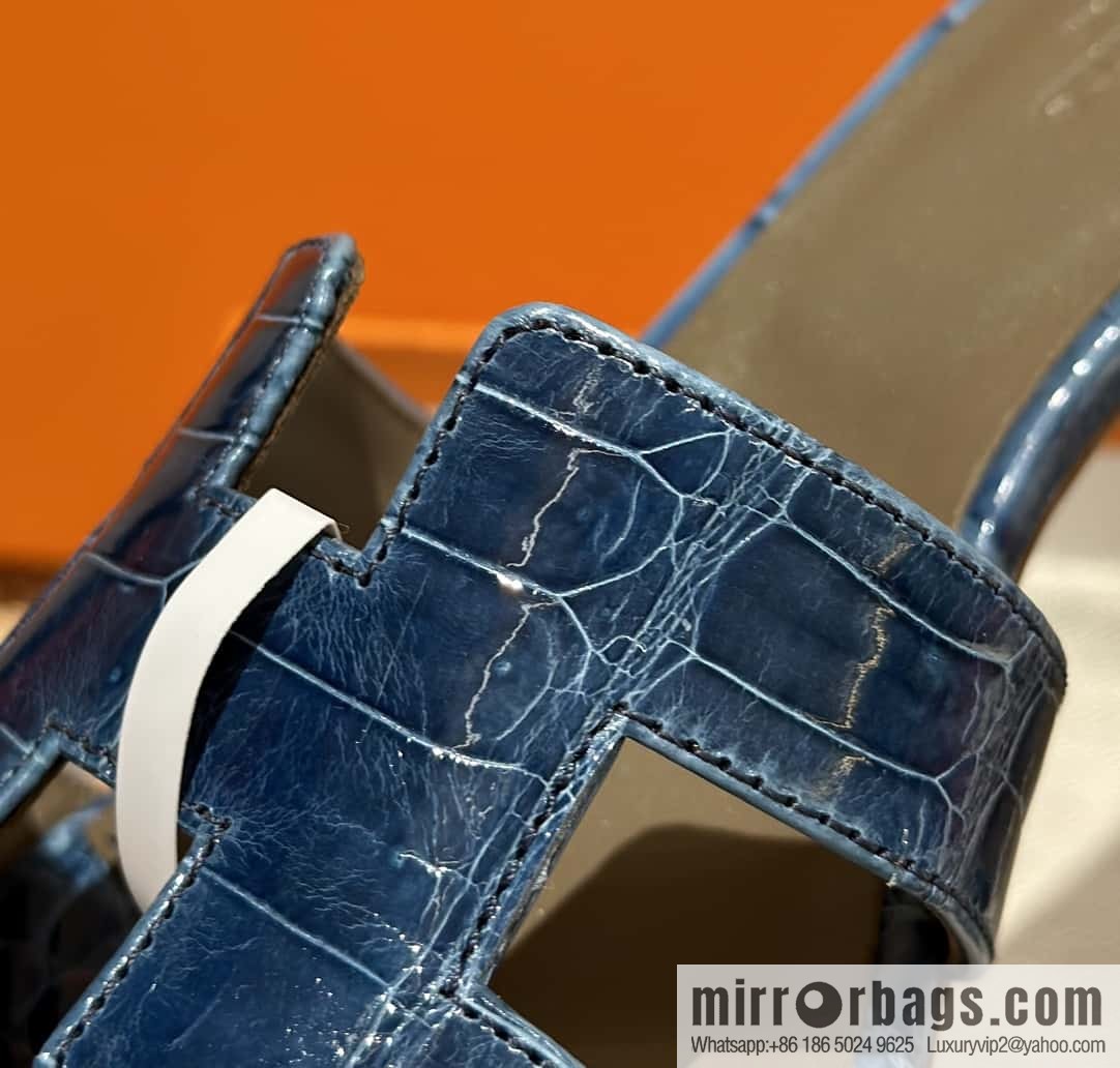 Hermès Crocodile 🐊 slippers