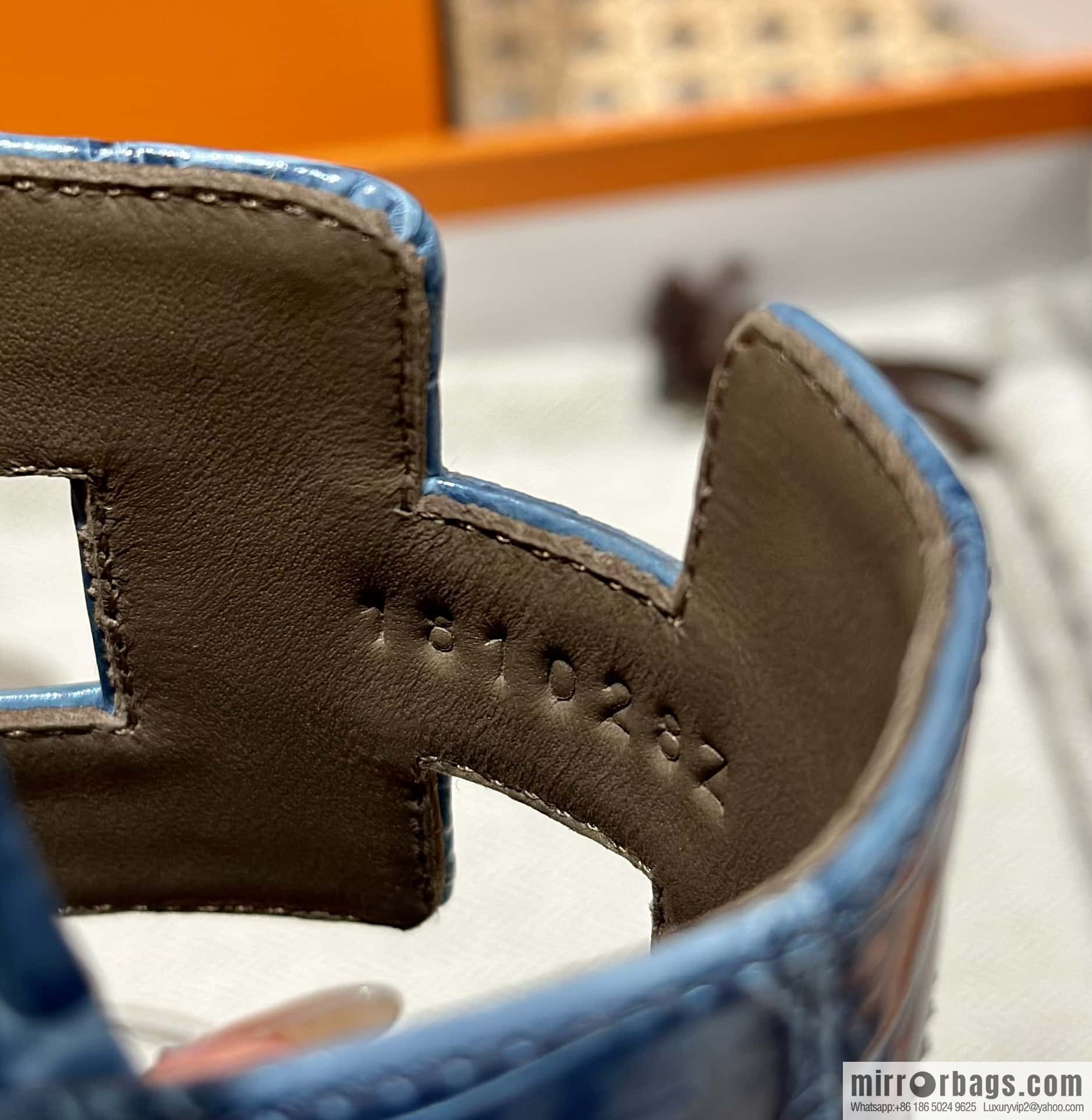 Hermès Crocodile 🐊 slippers
