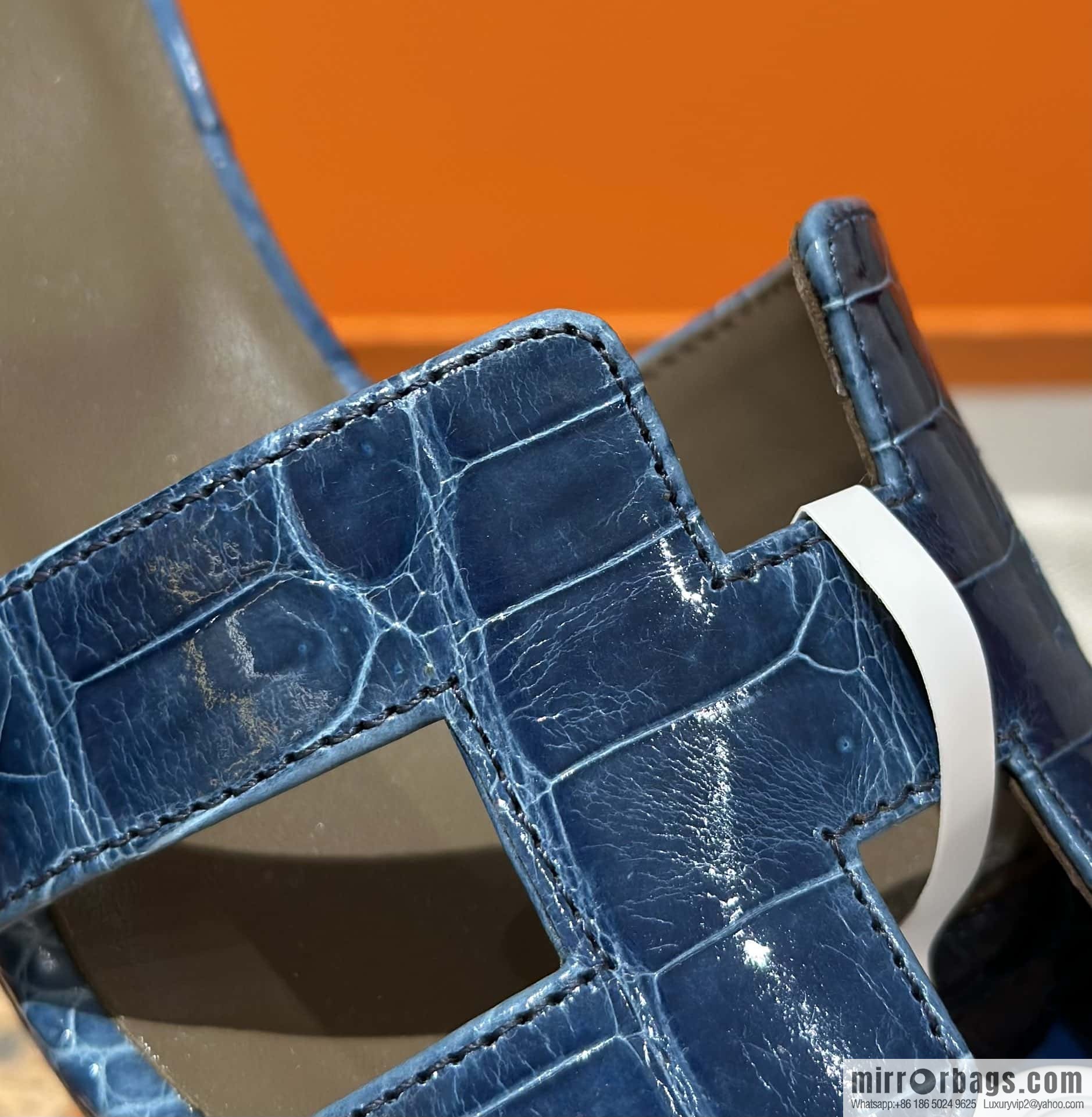 Hermès Crocodile 🐊 slippers