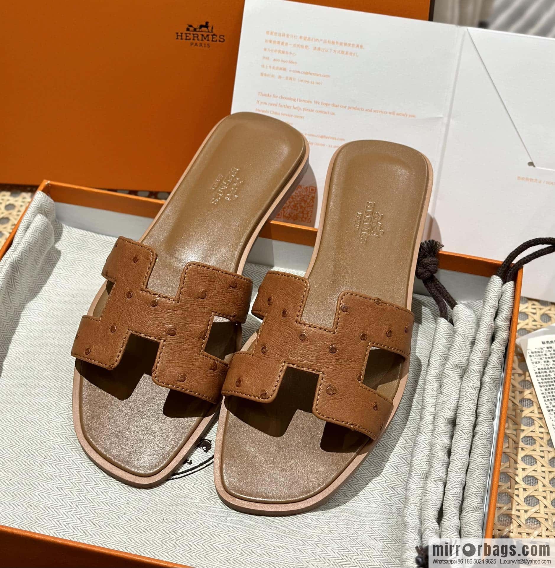 Hermès Classic South African KK Ostrich H Tow