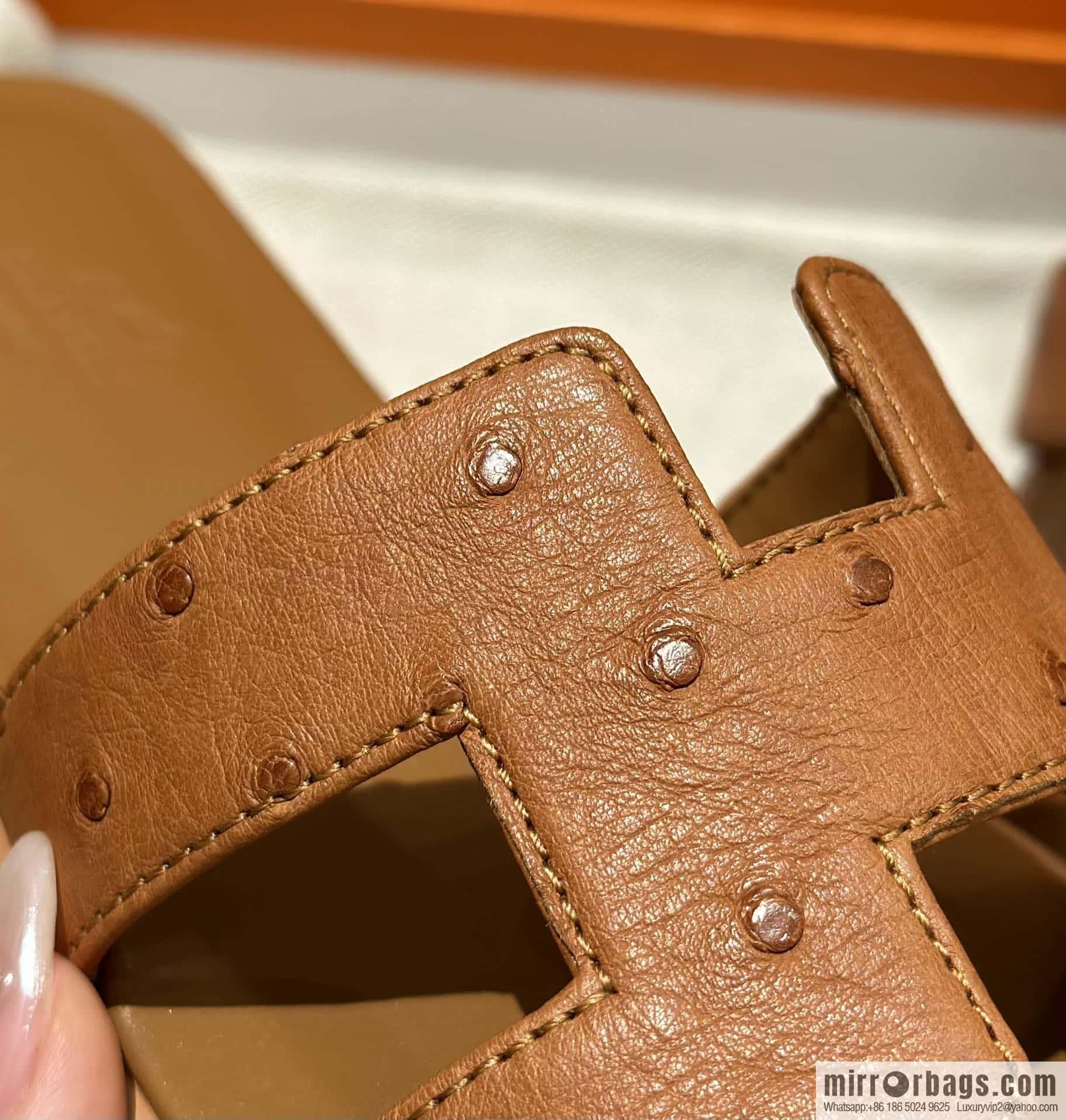 Hermès Classic South African KK Ostrich H Tow