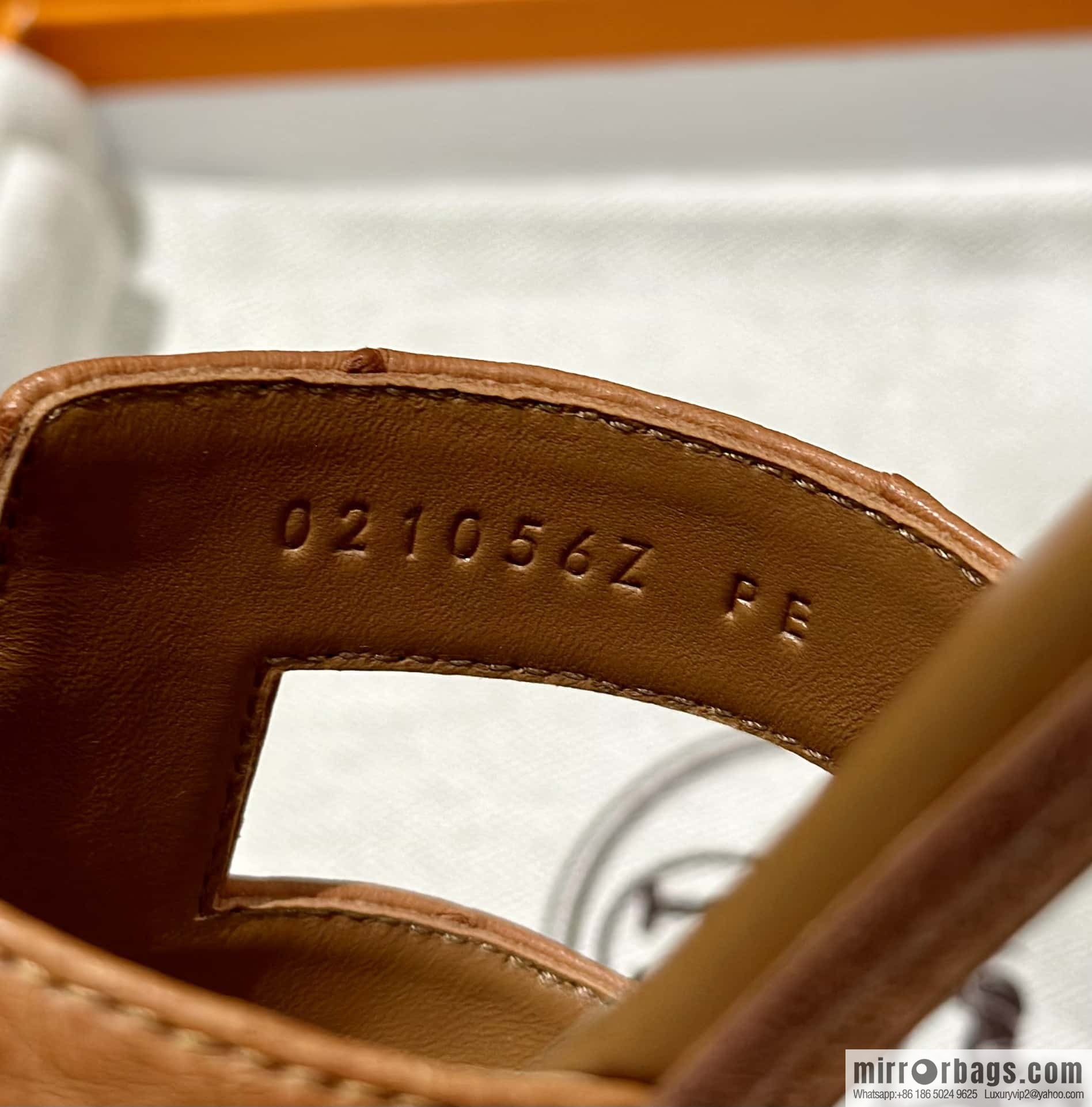 Hermès Classic South African KK Ostrich H Tow