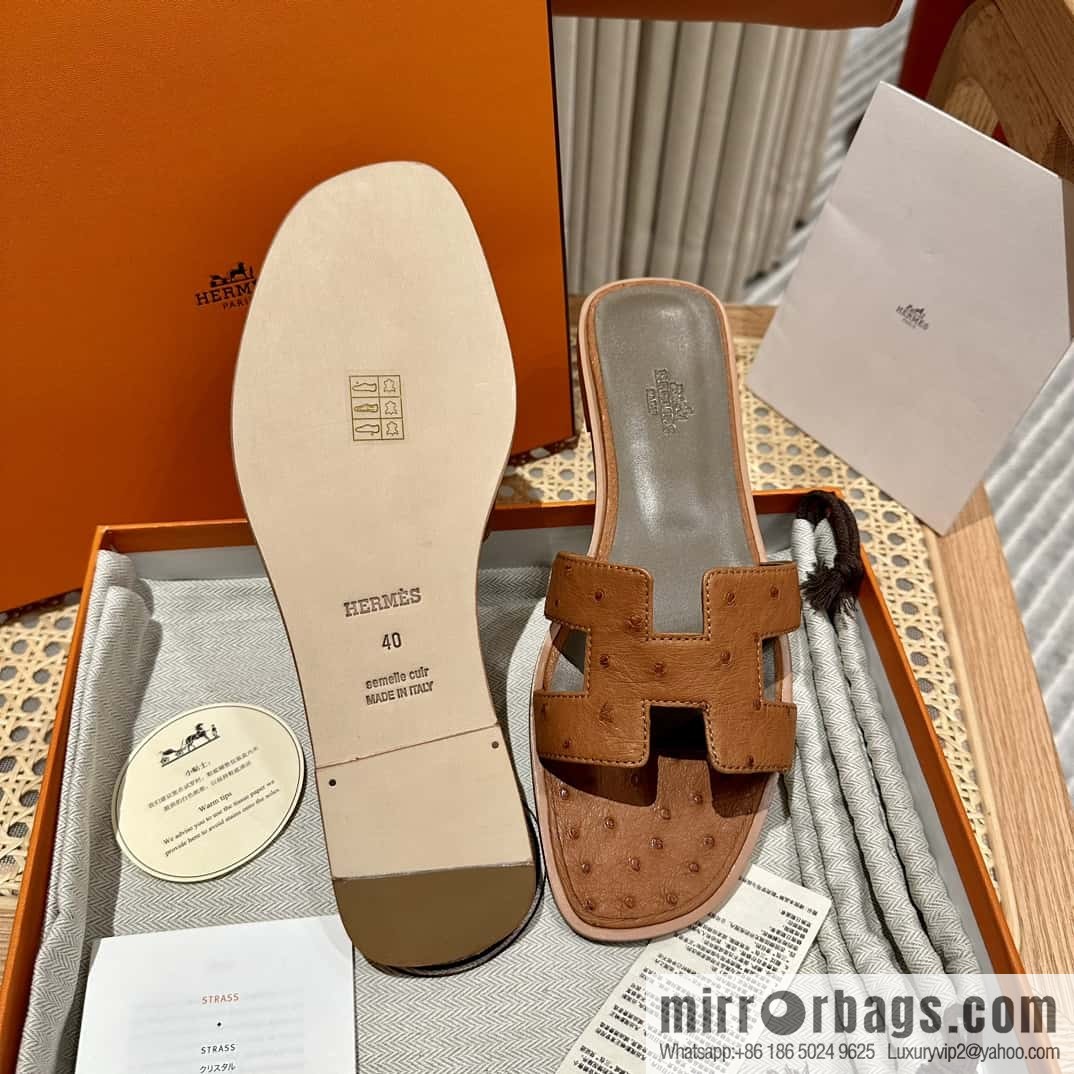 Hermès Classic South African KK Ostrich H Tow