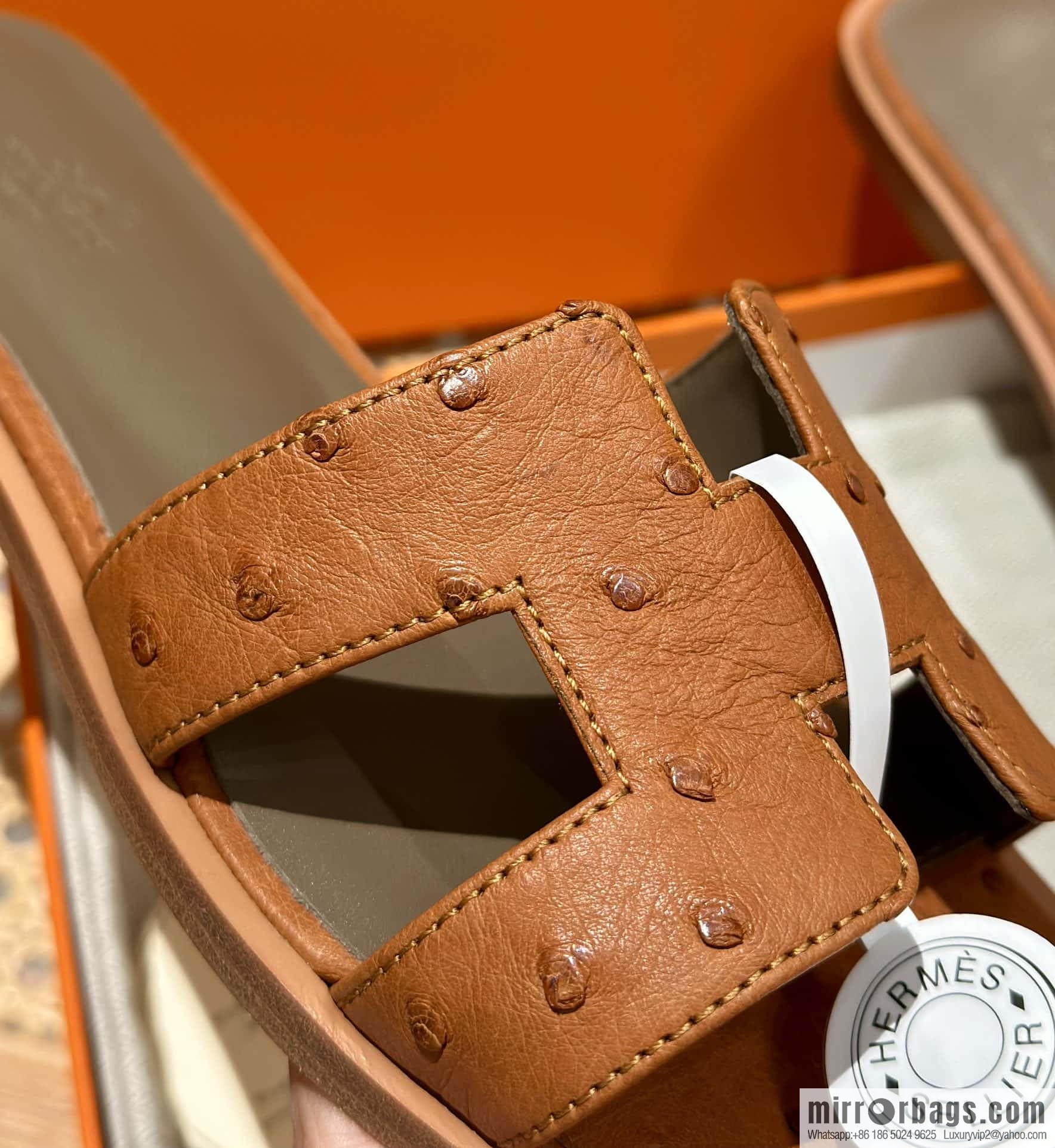 Hermès Classic South African KK Ostrich H Tow