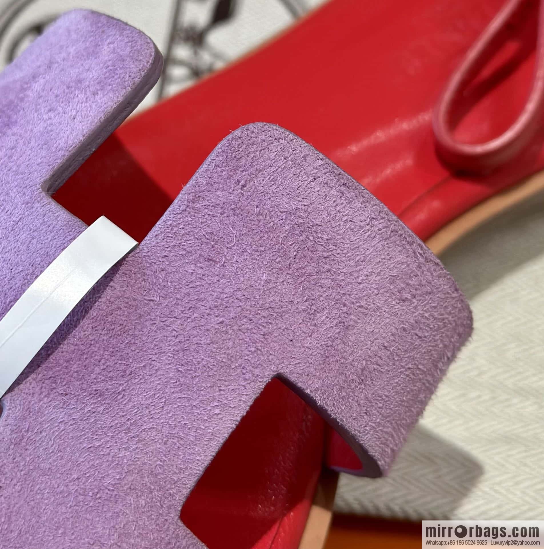 Hermès imported Italian cowhide, new small sandals