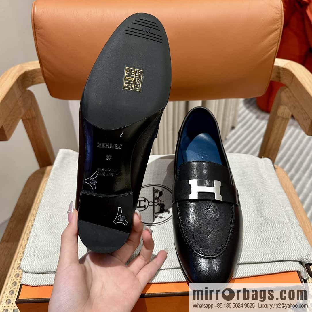 Hermès H Classic Loafers
