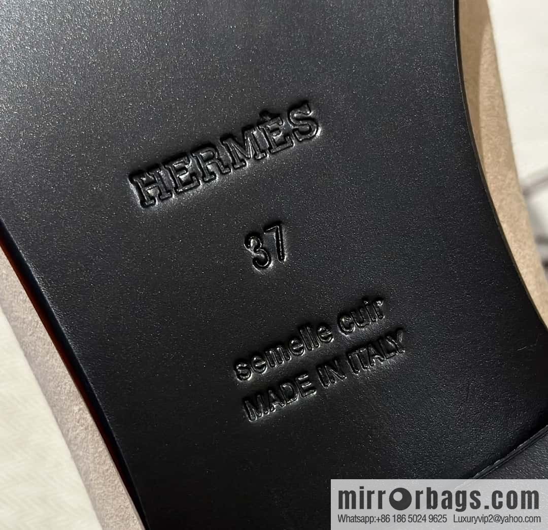 Hermès kelly buckle loafers