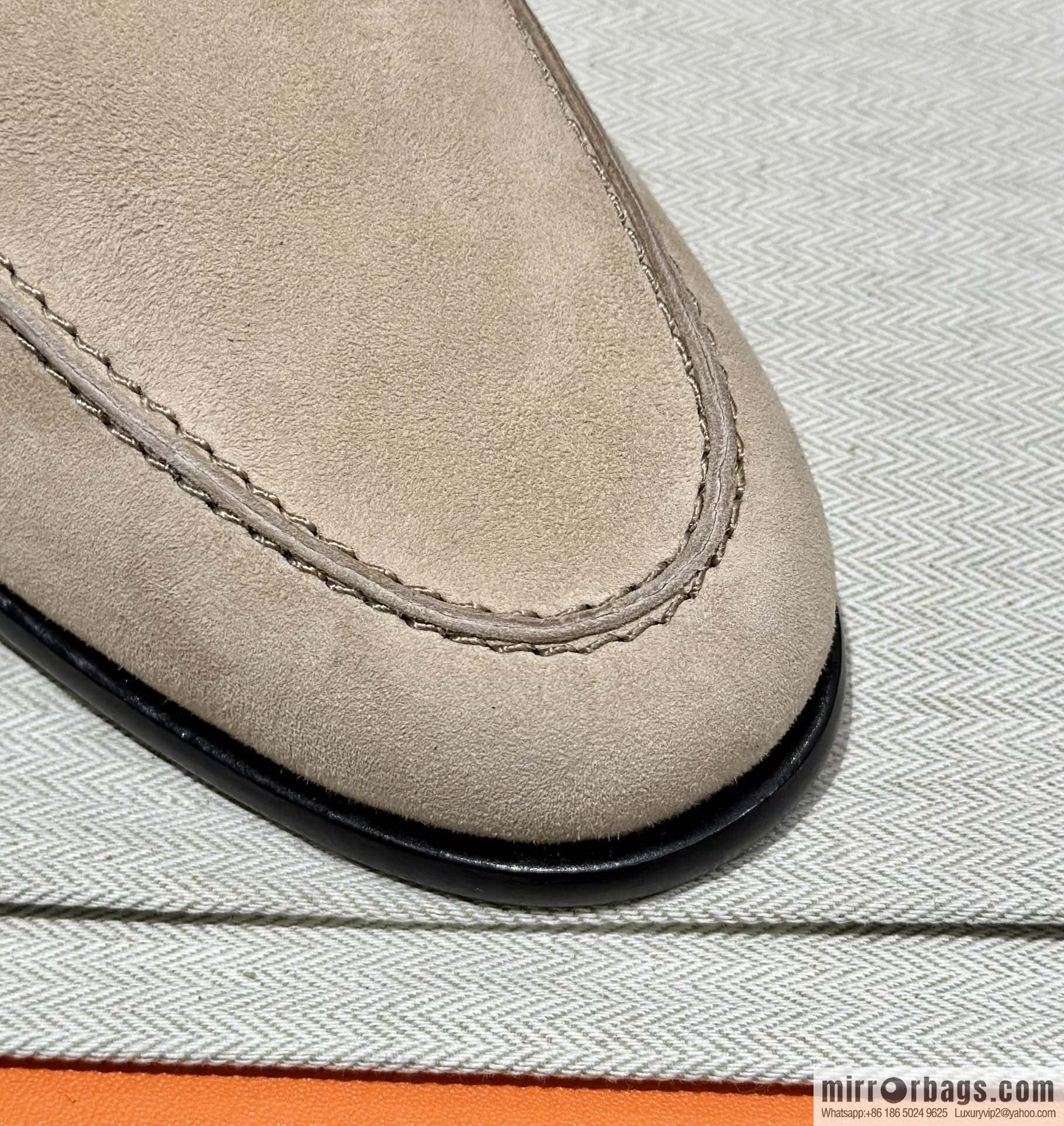 Hermès kelly buckle loafers