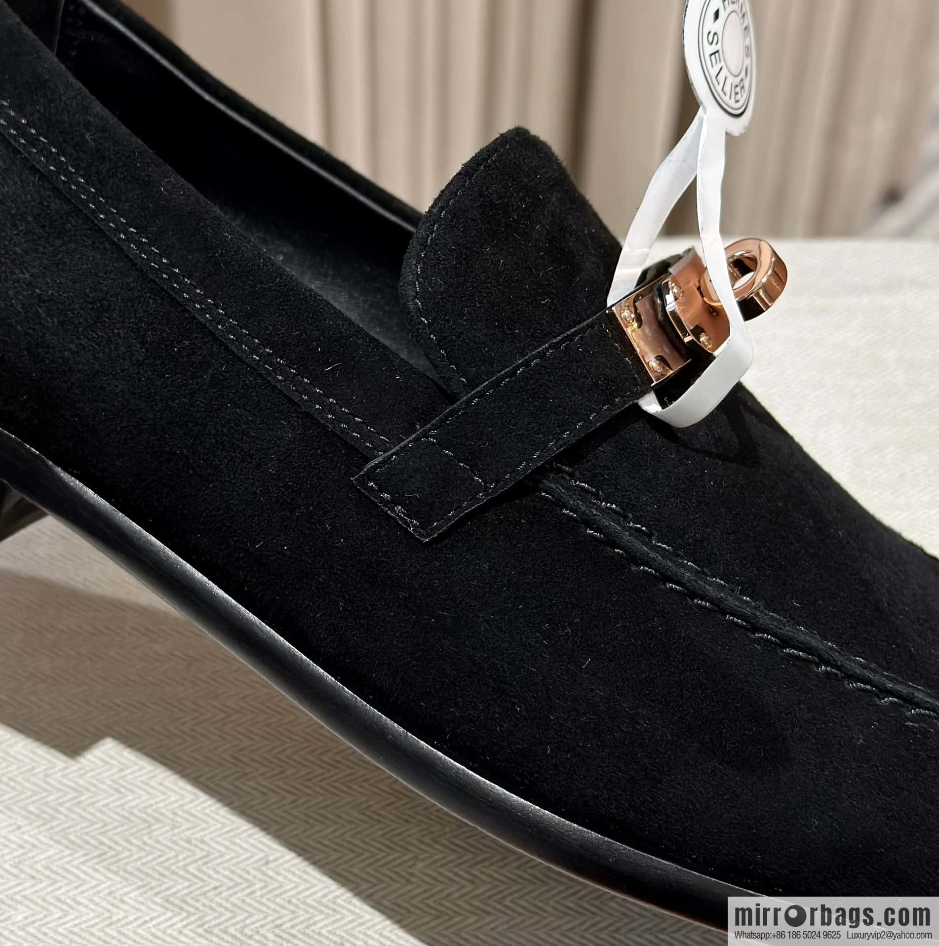 Hermès kelly buckle loafers