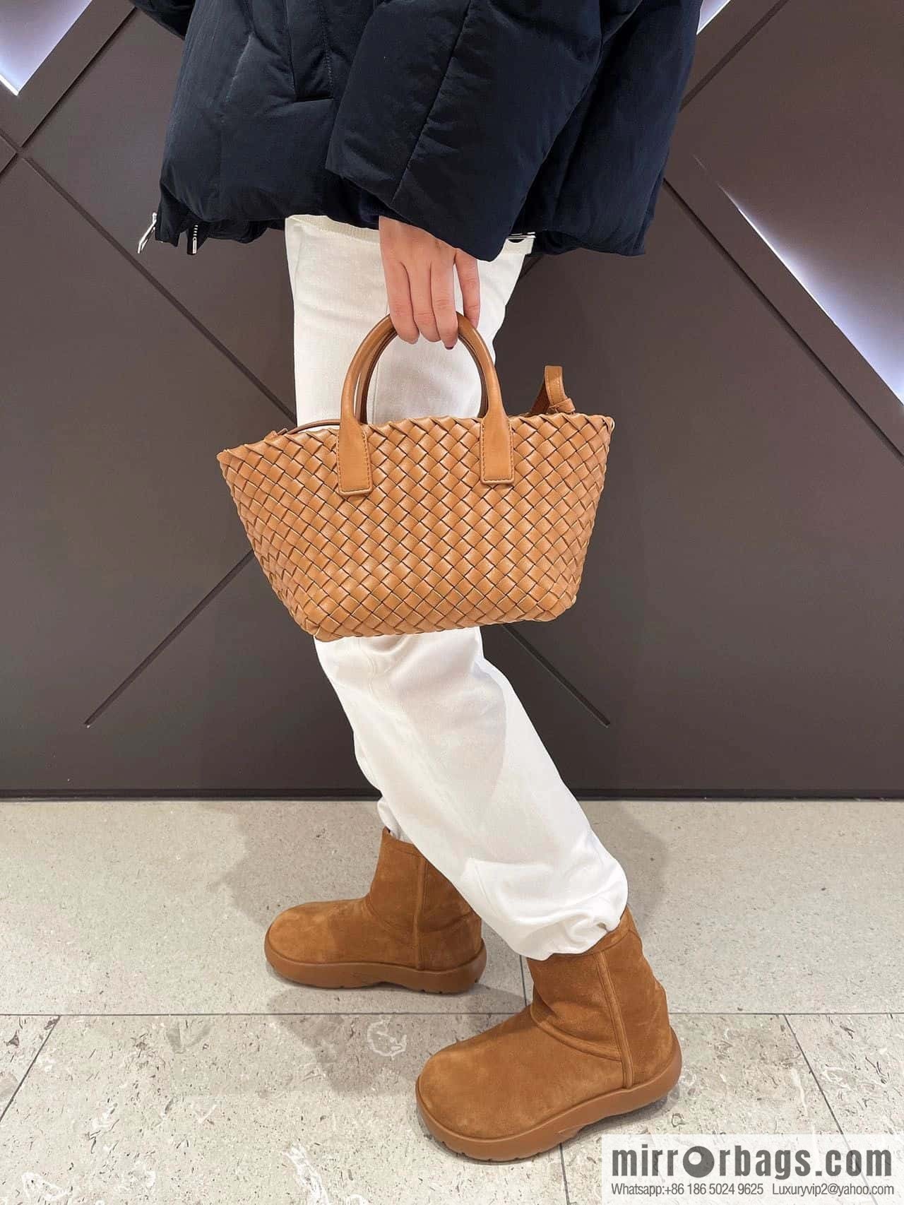 Bottega Veneta SNAP series autumn and winter snow boots