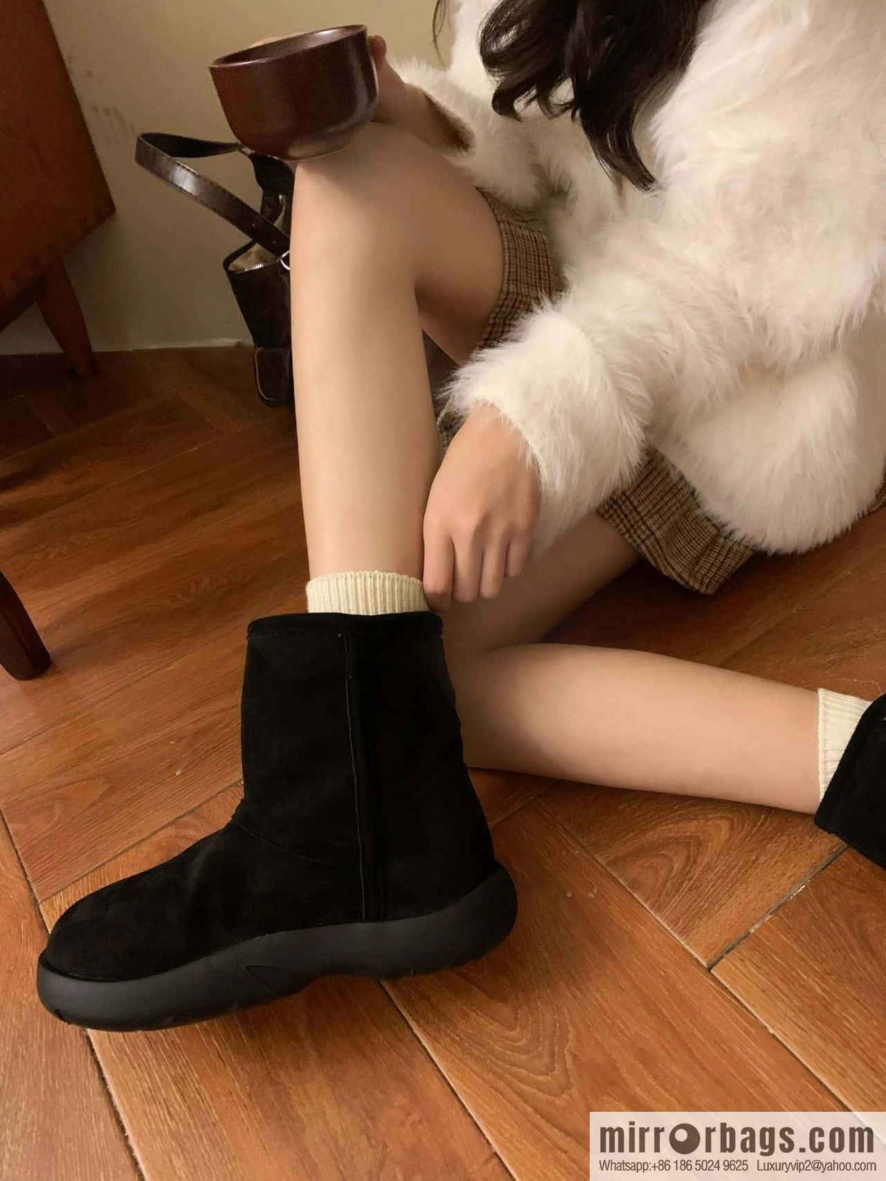 Bottega Veneta SNAP series autumn and winter snow boots