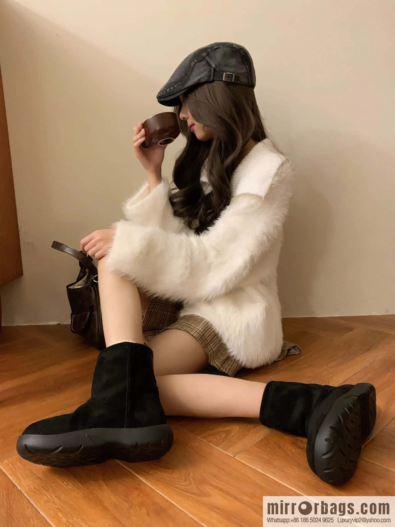 Bottega Veneta SNAP series autumn and winter snow boots
