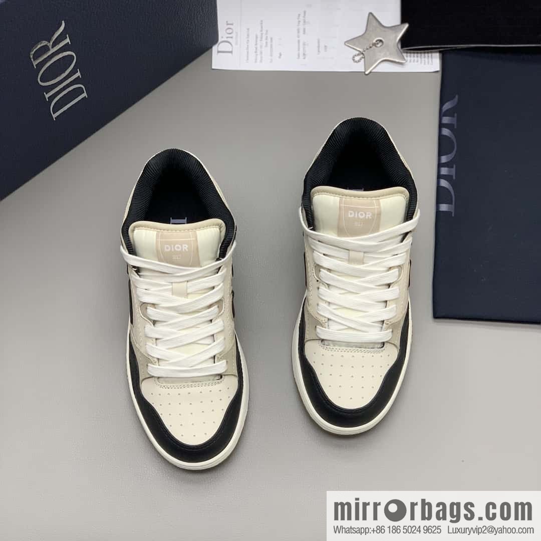 DIOR B57 men's and women's medium-top sports and leisure shoes