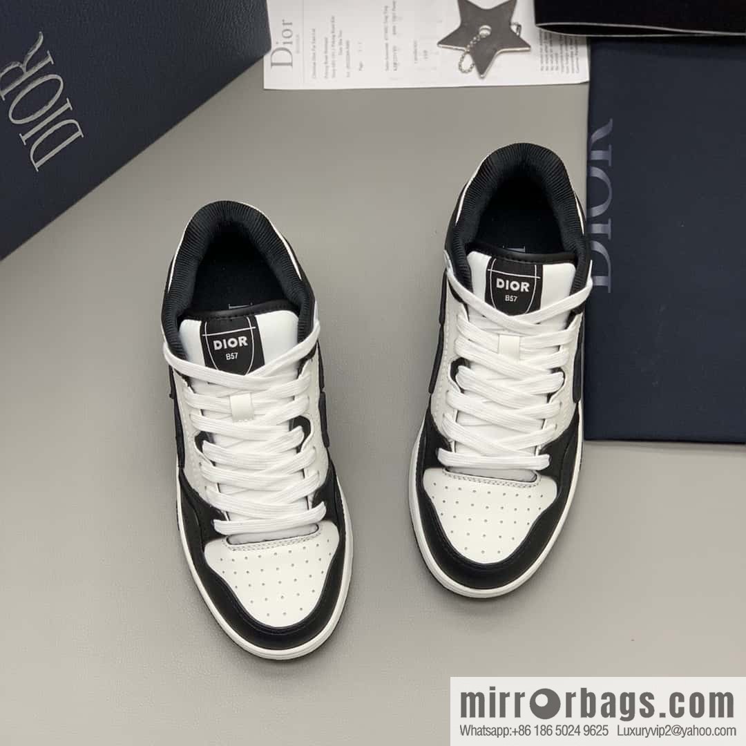DIOR B57 men's and women's medium-top sports and leisure shoes