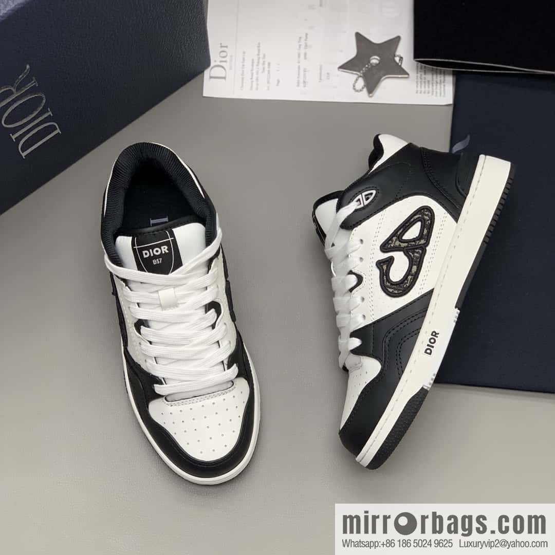 DIOR B57 men's and women's medium-top sports and leisure shoes