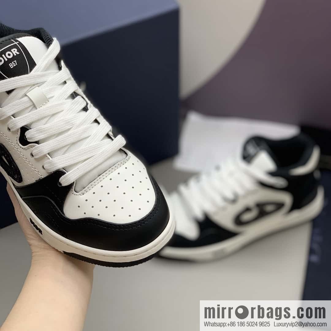 DIOR B57 men's and women's medium-top sports and leisure shoes