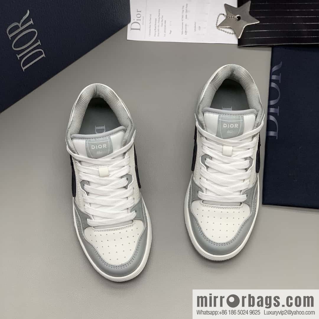 DIOR B57 men's and women's medium-top sports and leisure shoes