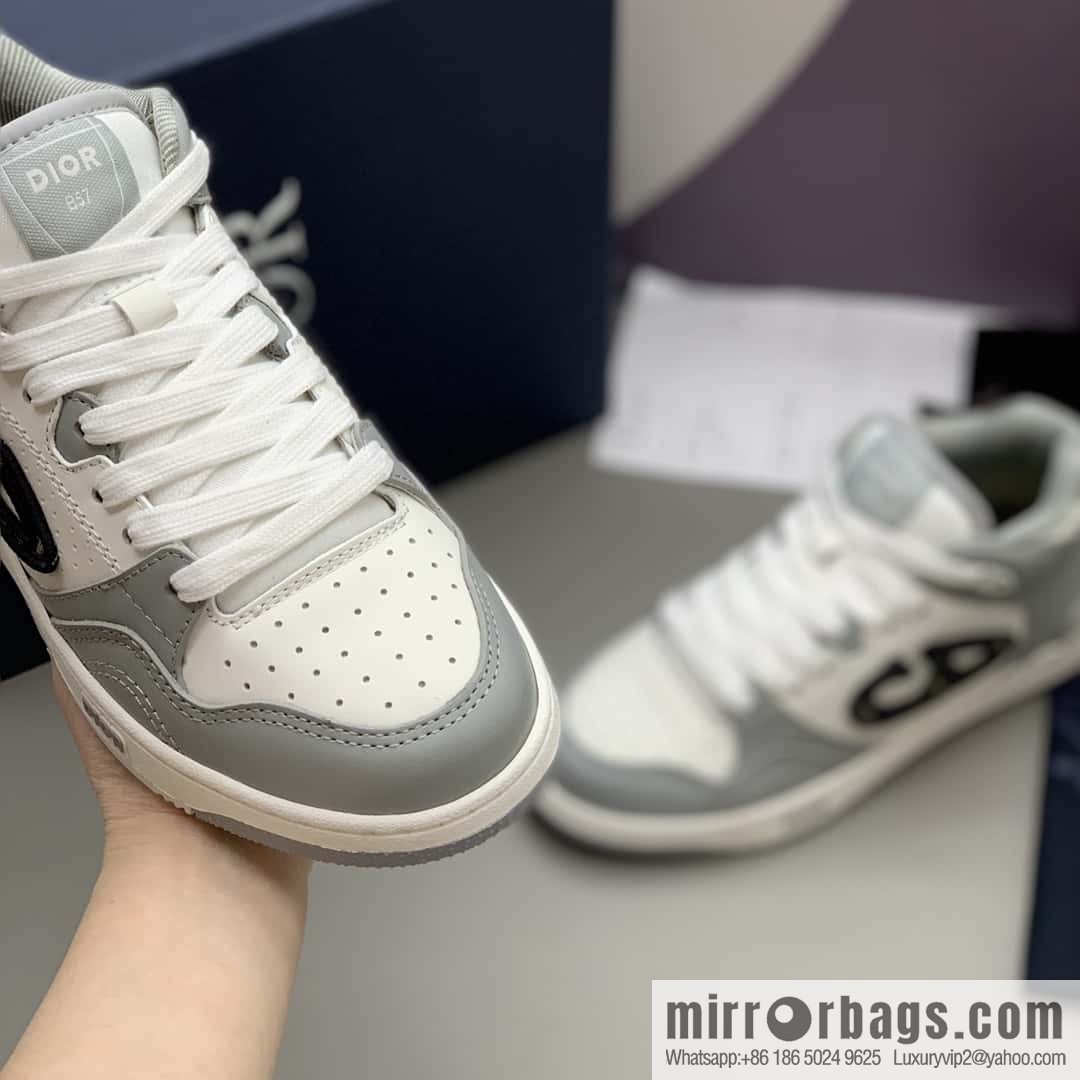DIOR B57 men's and women's medium-top sports and leisure shoes
