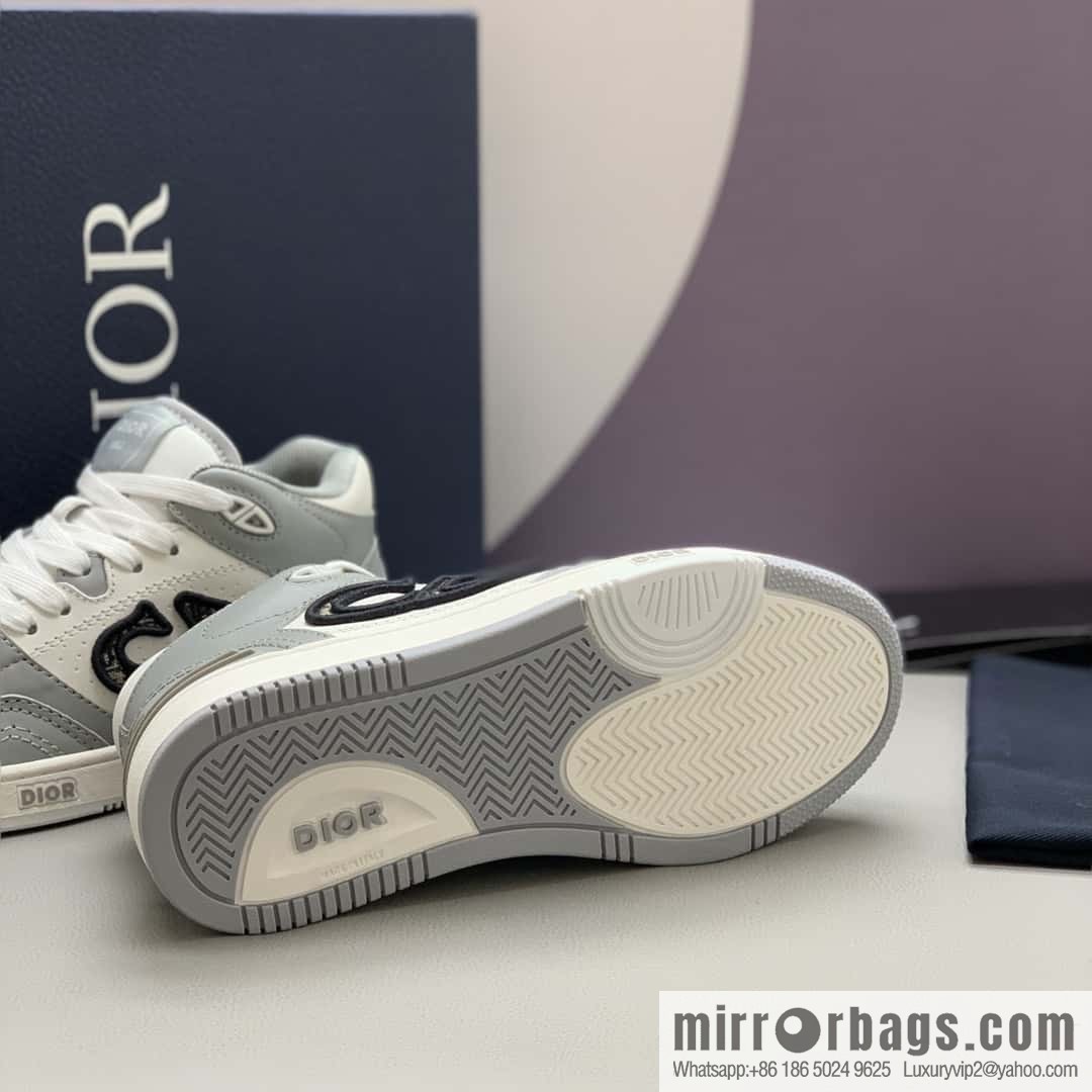 DIOR B57 men's and women's medium-top sports and leisure shoes