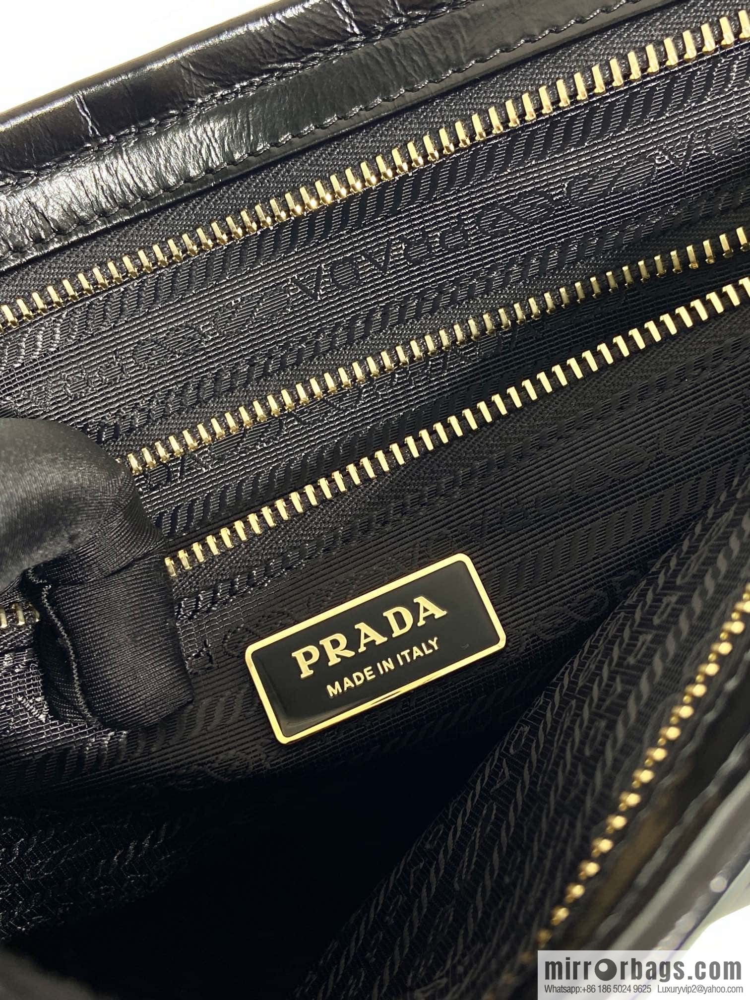 PRADA LusSolf oil wax leather crossbody bag 🎉 1BA433 large