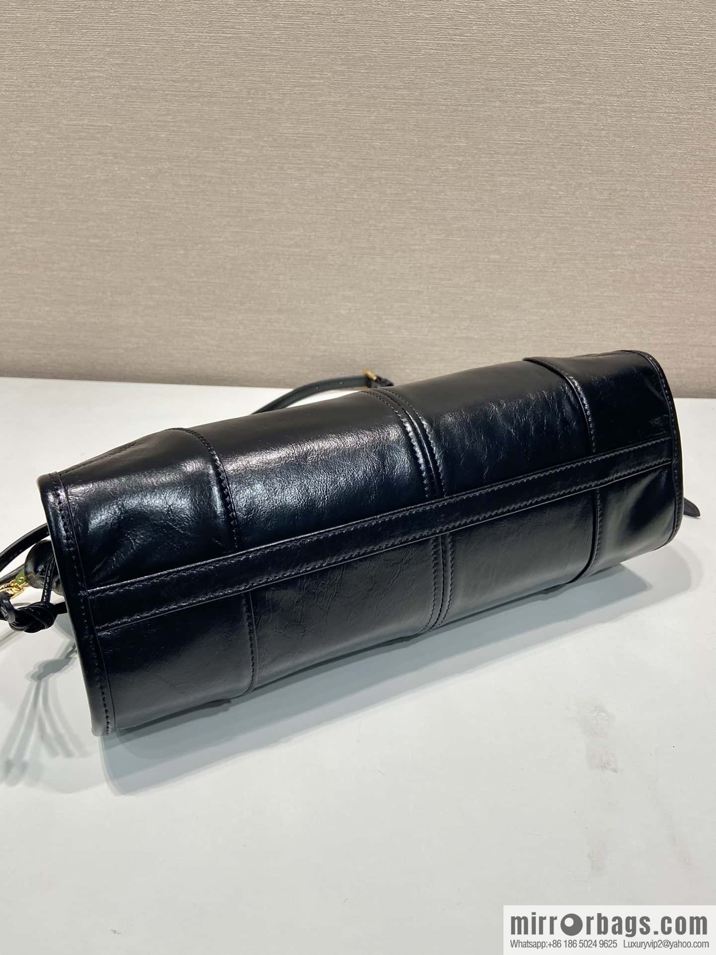 PRADA LusSolf oil wax leather tote bag 🎉 1BA426A portable model (short handle)