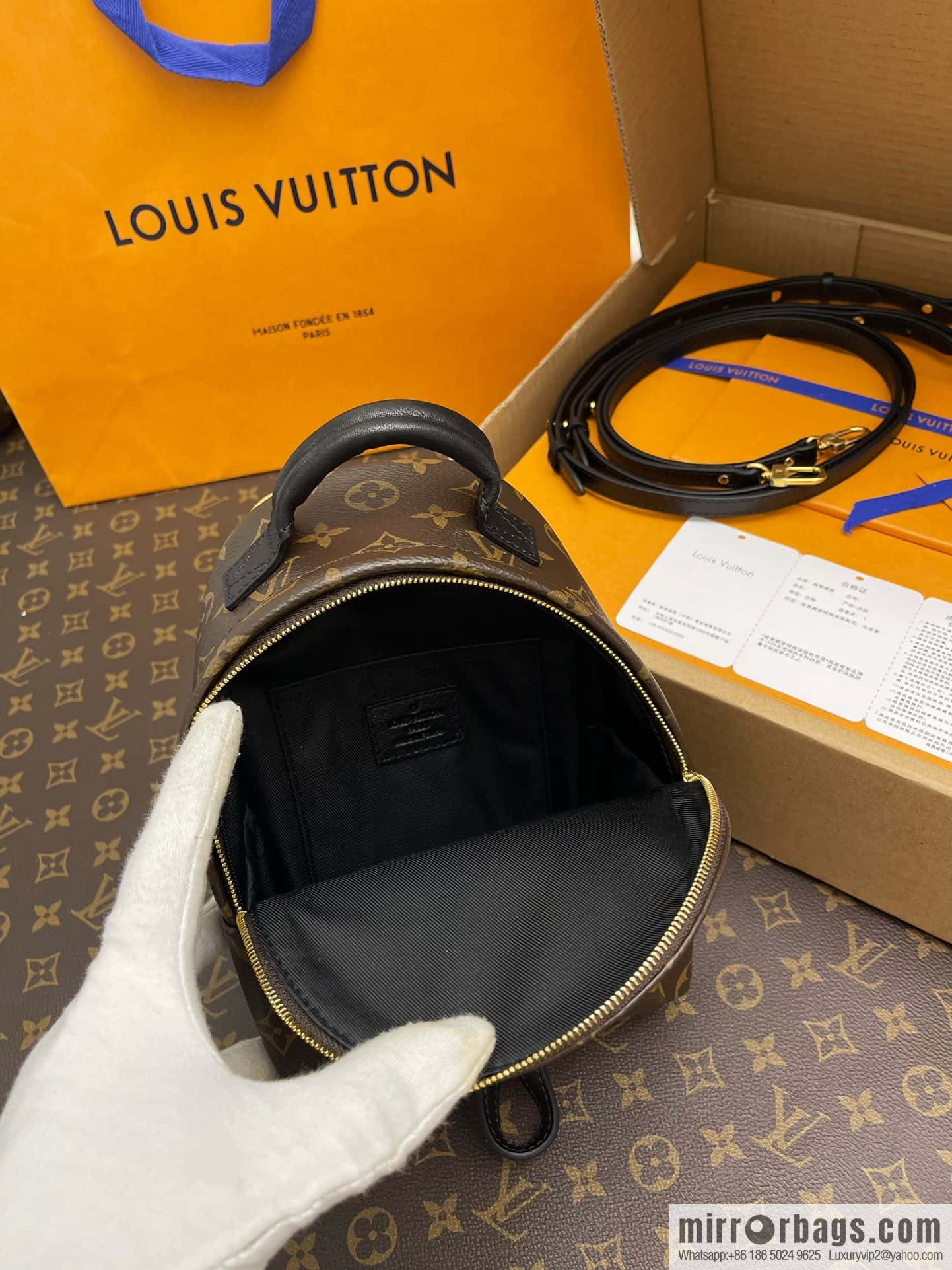 LV PALM SPRINGS mini backpack M44873