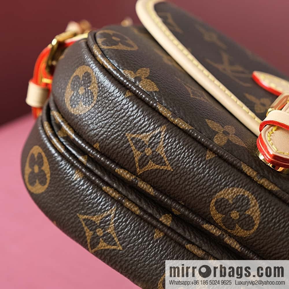 LV M46740 SAUMUR BB Gemini series handbag
