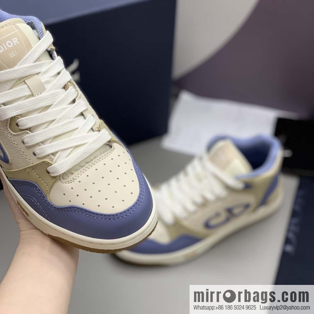 DIOR B57 men's and women's medium-top sports and leisure shoes