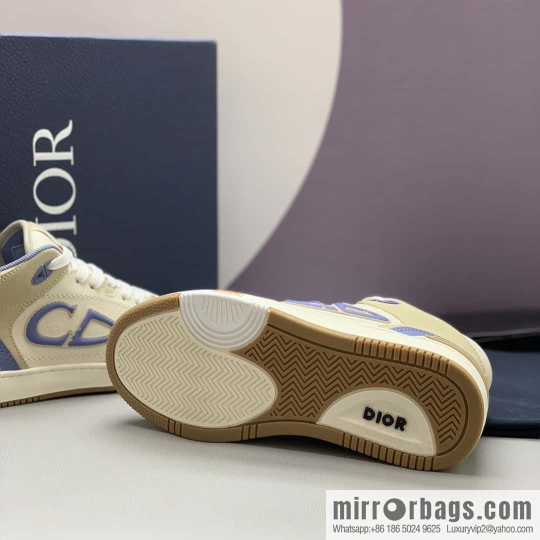 DIOR B57 men's and women's medium-top sports and leisure shoes