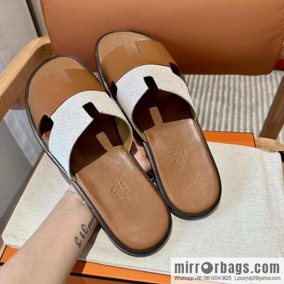 Hermès Men's Slippers