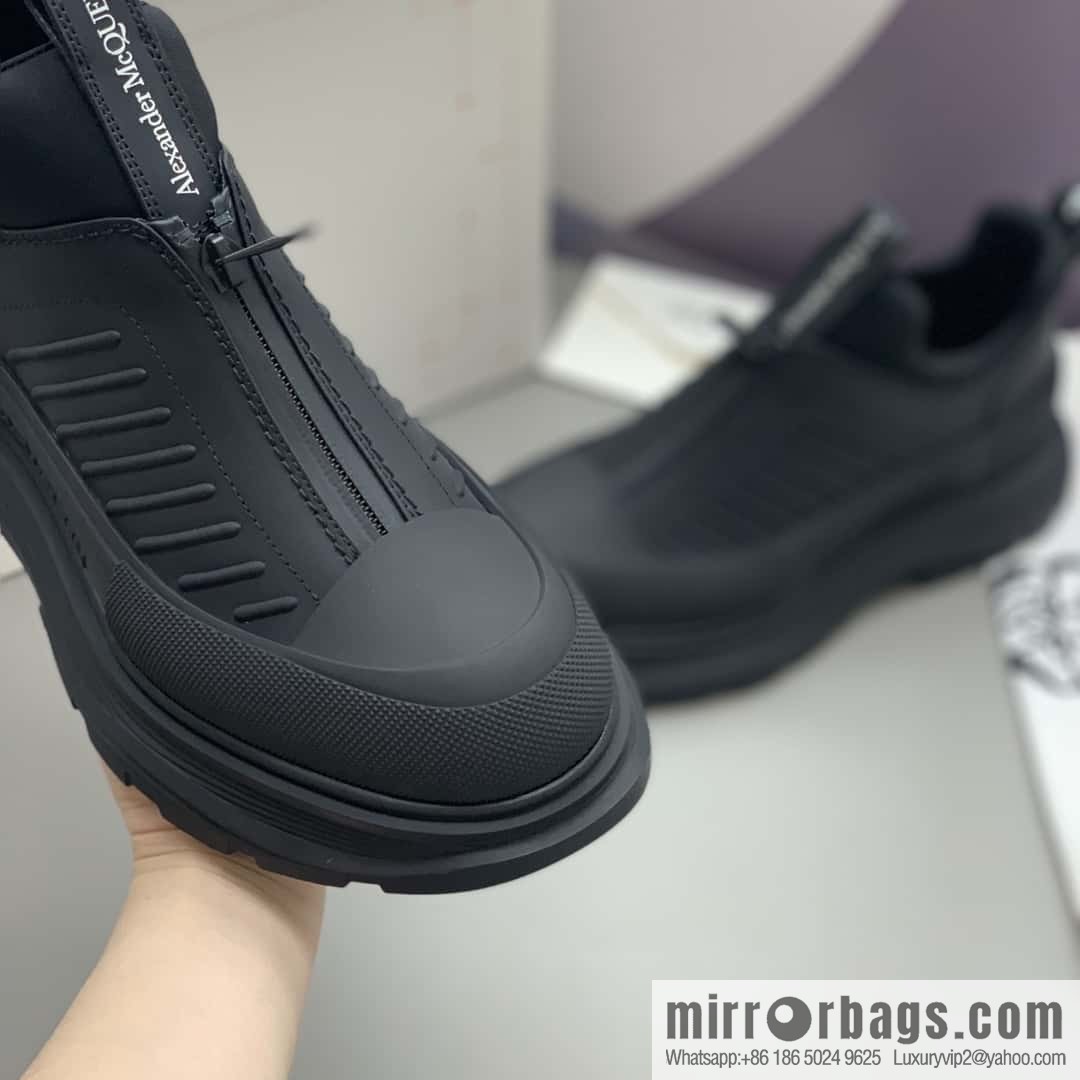 Alexander McQueen/Alexander McQueen, couple's platform mecha boots