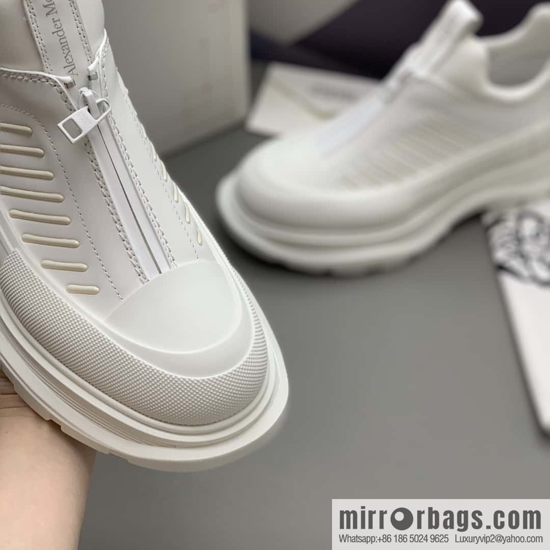 Alexander McQueen/Alexander McQueen, couple's platform mecha boots
