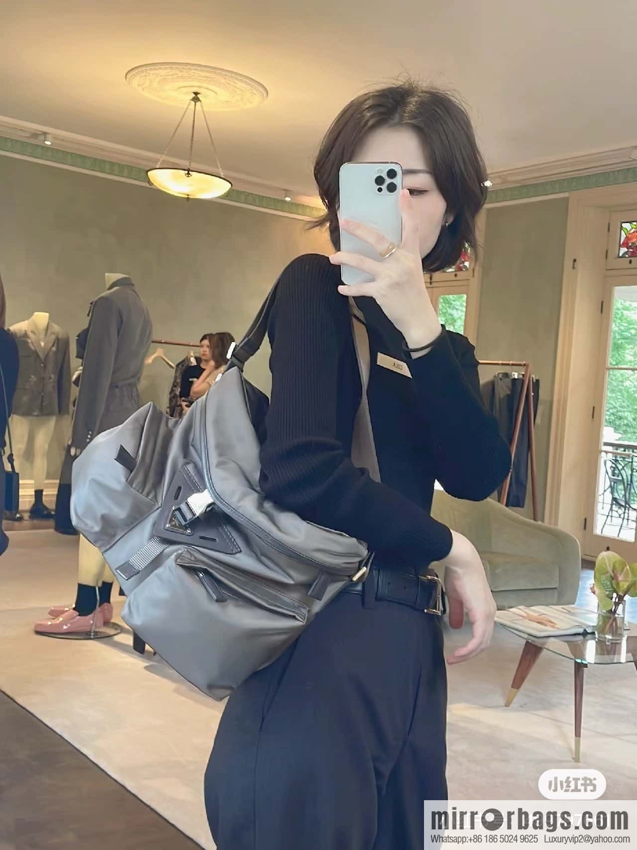 PRADA new men's bag ๐ 2VD062 oblique span bag