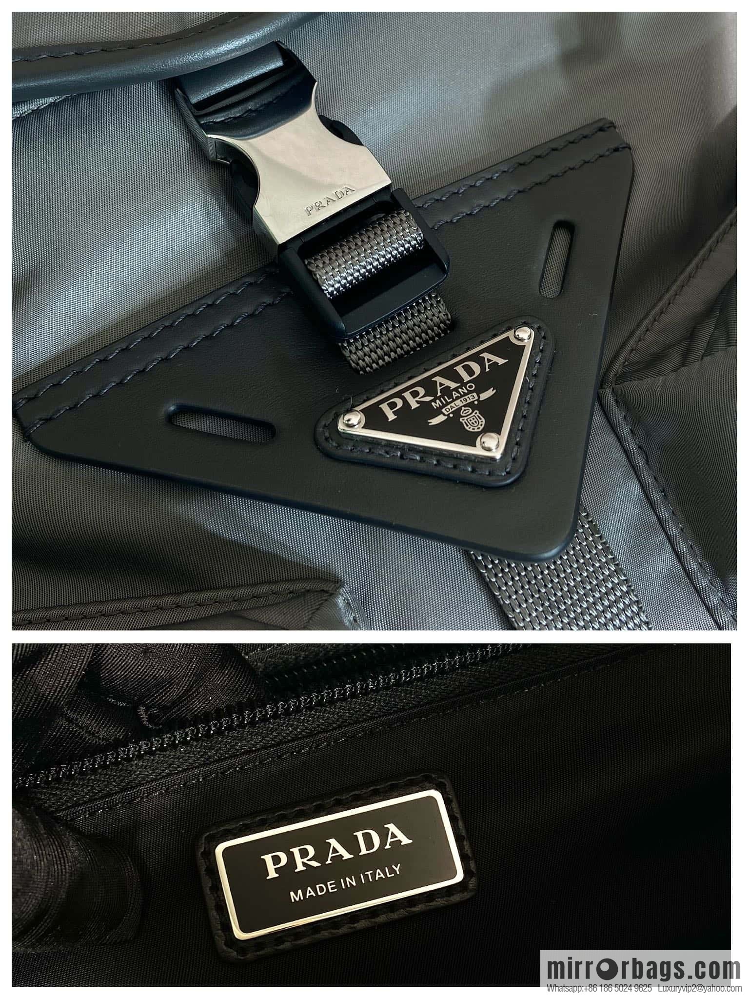 PRADA new men's bag ๐ 2VD062 oblique span bag