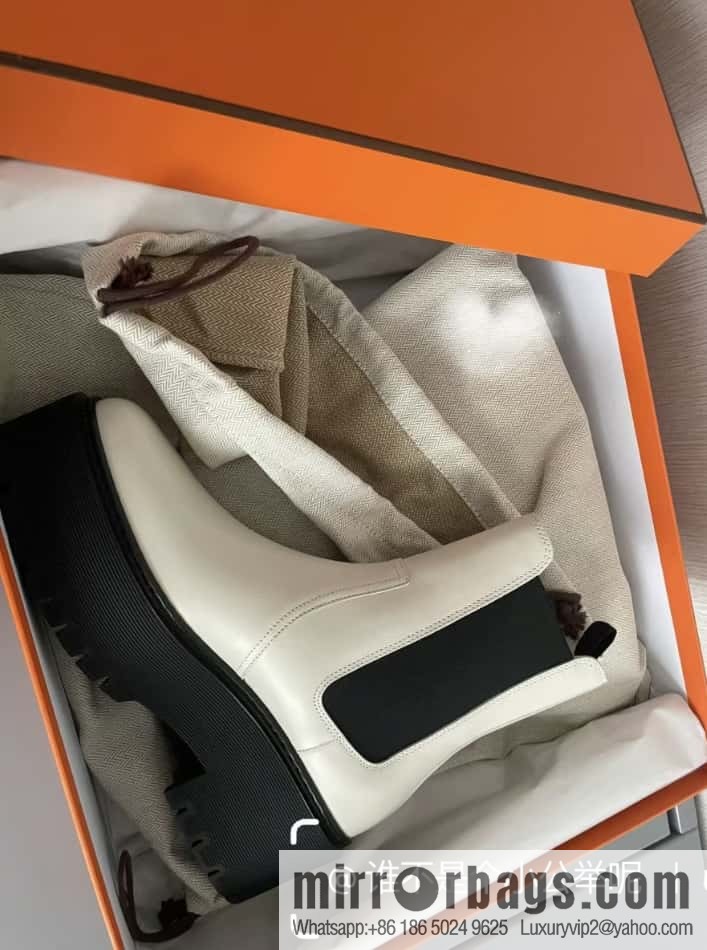 Hermès H's new autumn and winter Chelsea boots