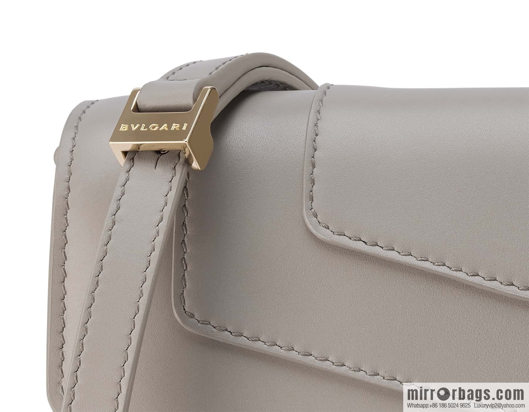 BVLGARI Bulgari EAST-WEST Series Small Shoulder Bag 292103 Grey
