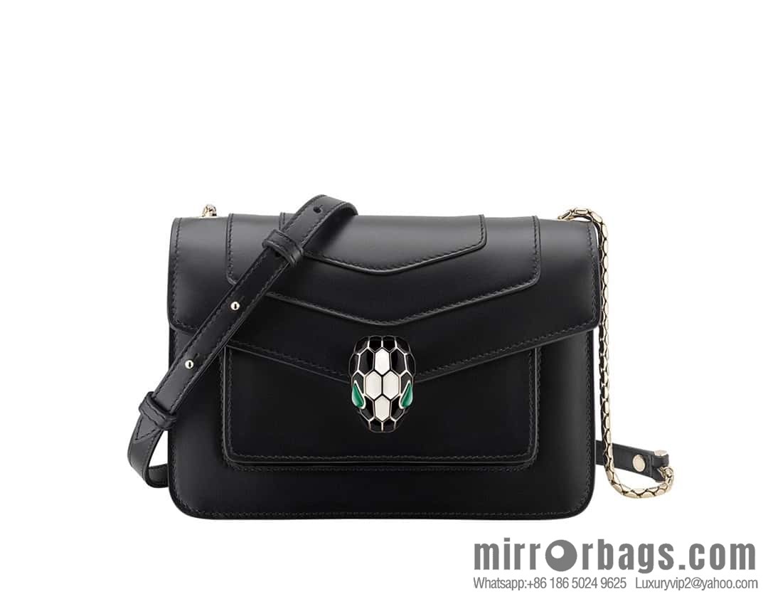 BVLGARI Bulgari Serpenti Forever crossbody bag 289672 Glamour Black