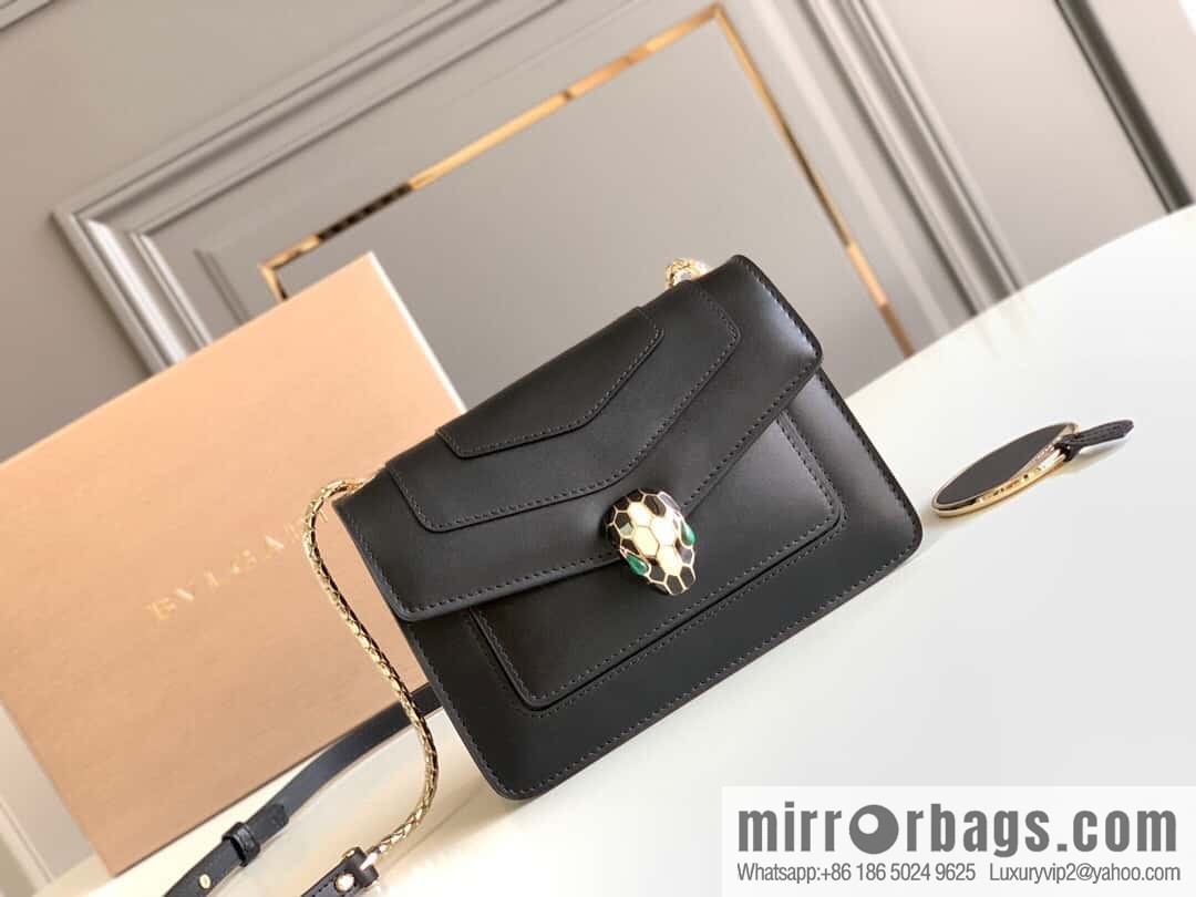 BVLGARI Bulgari Serpenti Forever crossbody bag 289672 Glamour Black