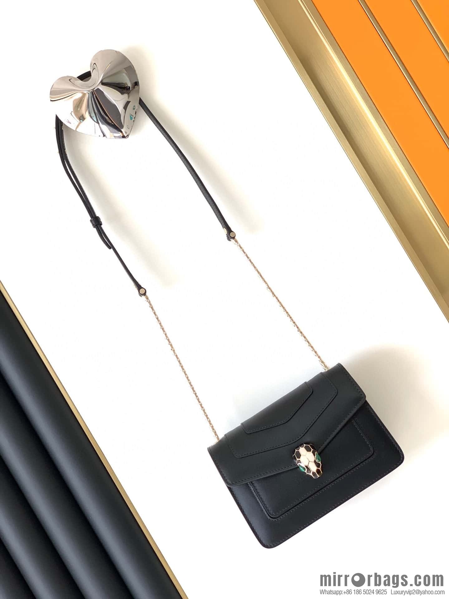 BVLGARI Bulgari Serpenti Forever crossbody bag 289672 Glamour Black