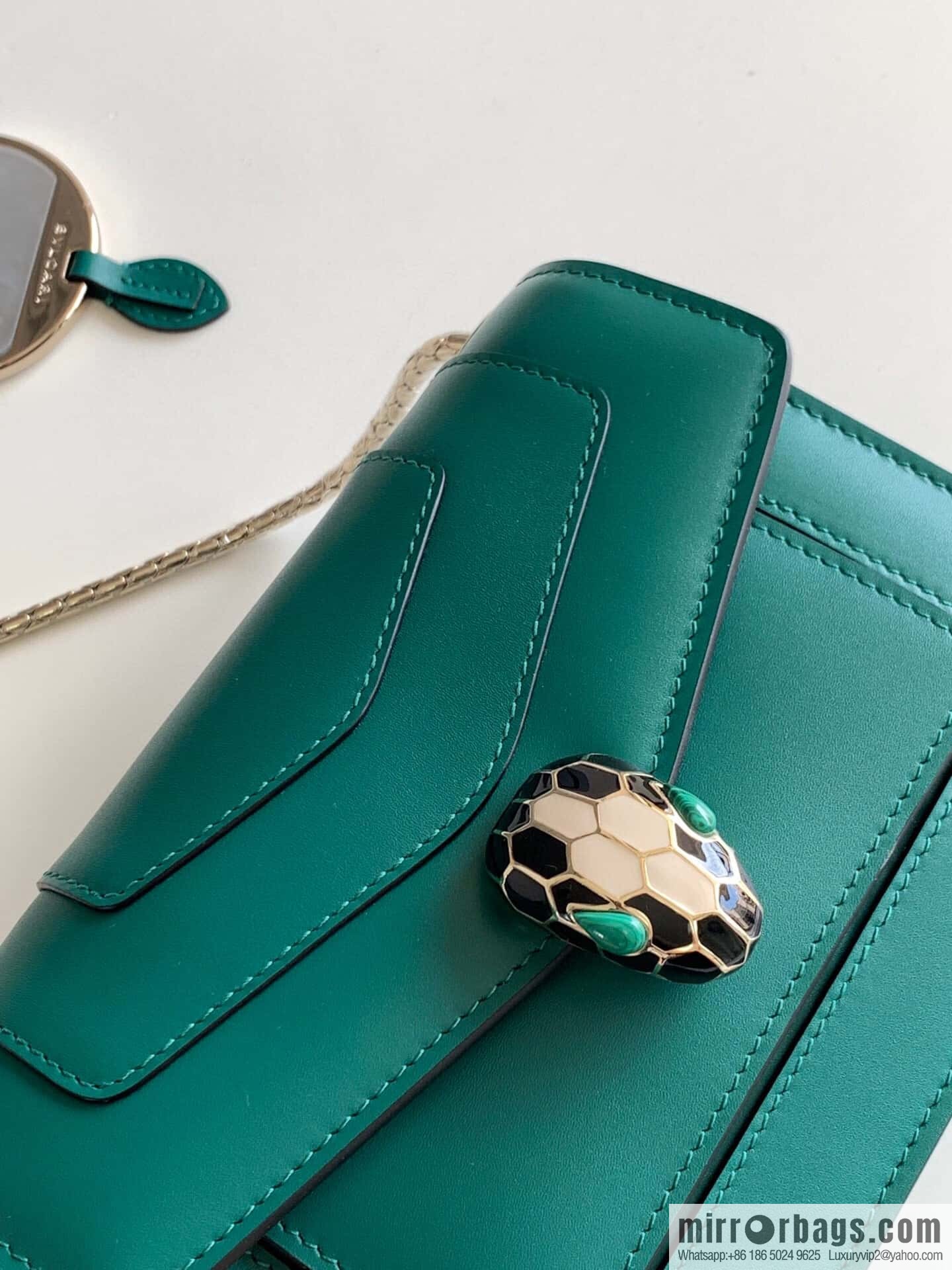 BVLGARI Bulgari Serpenti Forever crossbody bag 289672 Emerald