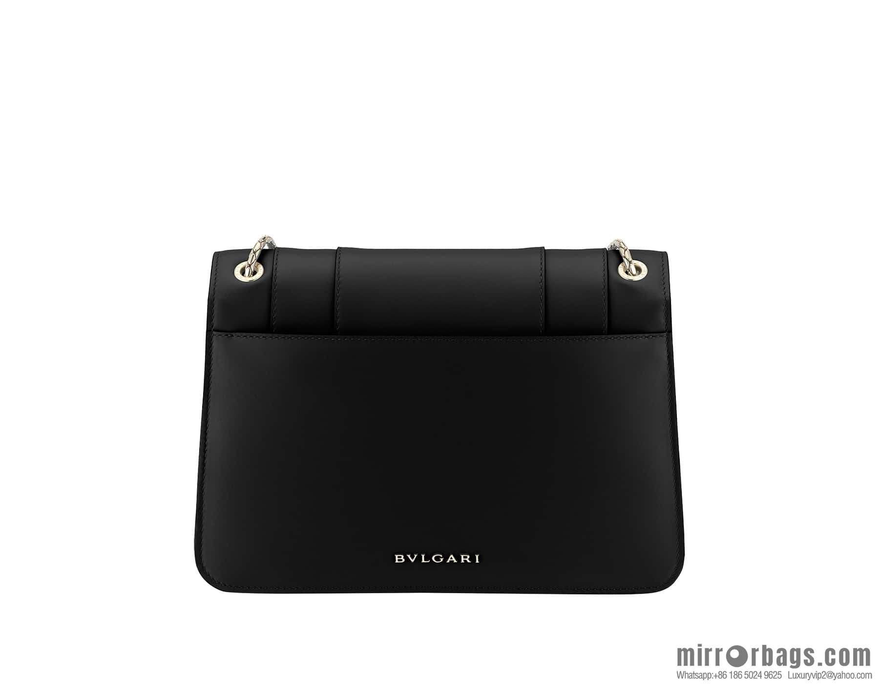 BVLGARI Bulgari crossbody bag 290323 charm black 25CM